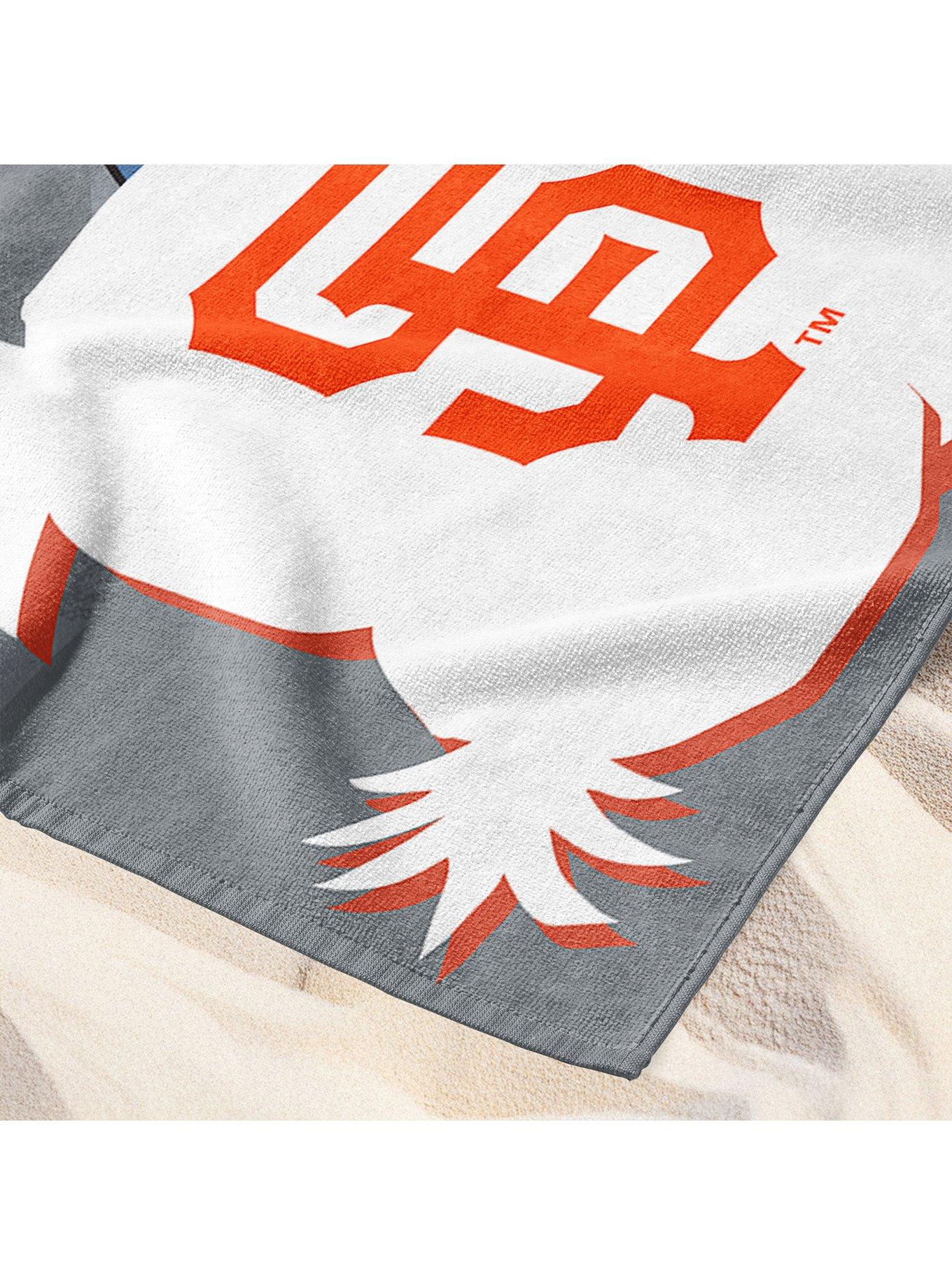 MLB San Francisco Giants Disney Lilo & Stitch Tropic Grey Microfiber Beach Towel, , alternate - view 5