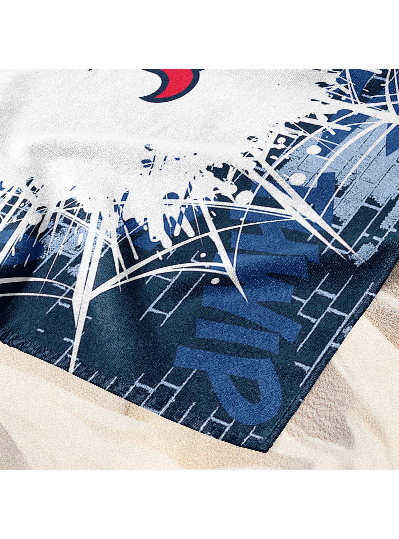 MLB Boston Red Sox Marvel Spider-Man Web Core Navy Microfiber Beach Towel, , alternate - view 5