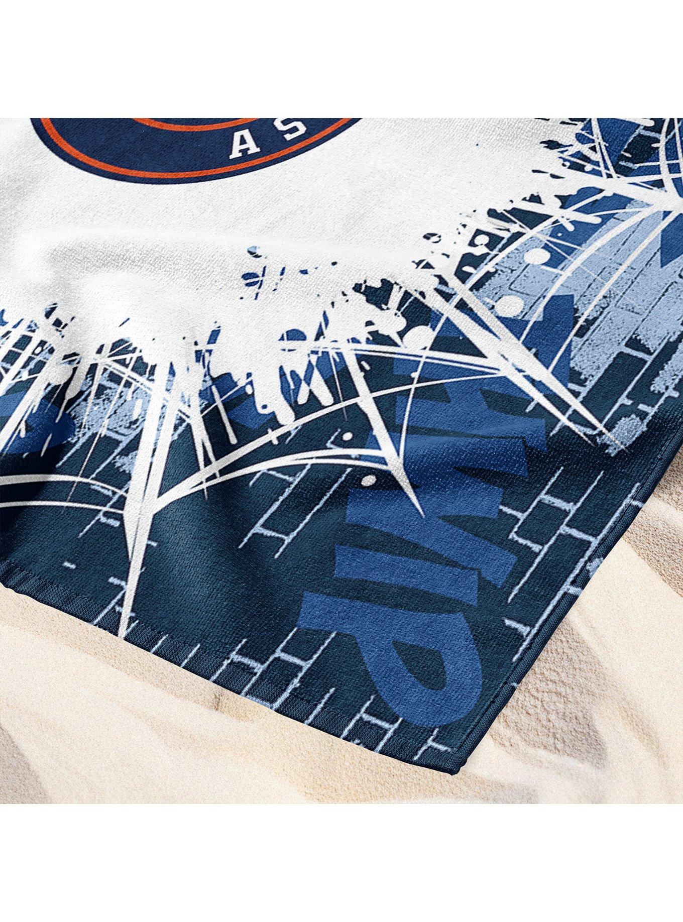 MLB Houston Astros Marvel Spider-Man Web Core Navy Microfiber Beach Towel, , alternate - view 5