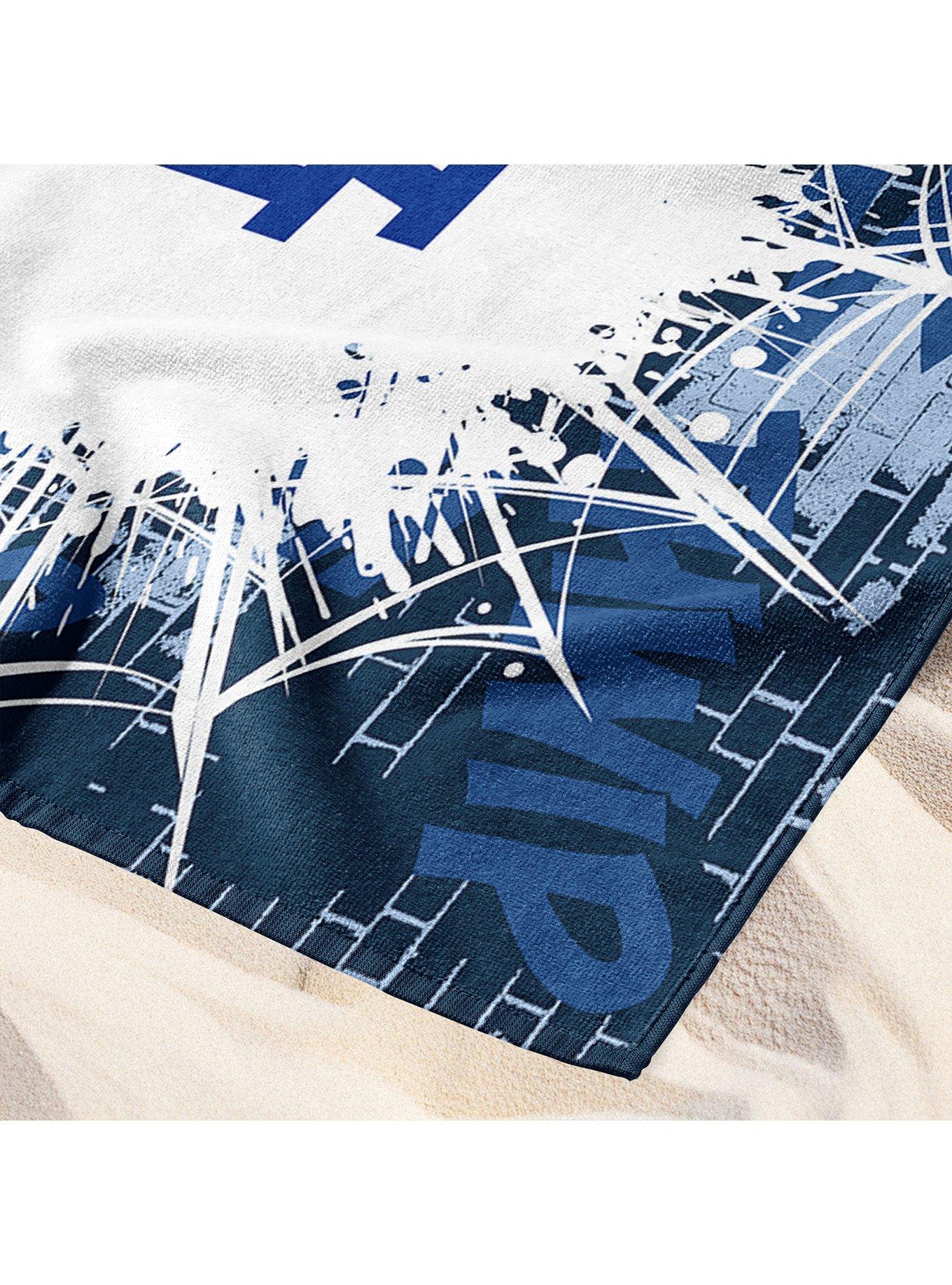 MLB Los Angeles Dodgers Marvel Spider-Man Web Core Navy Microfiber Beach Towel, , alternate - view 5