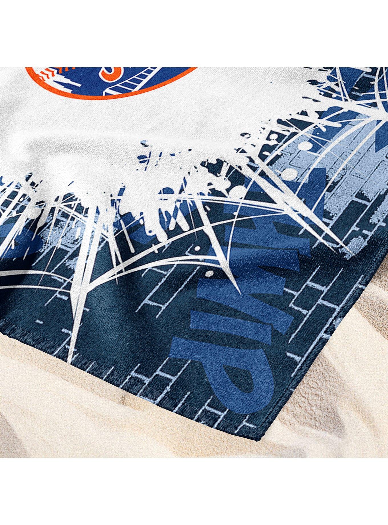 MLB New York Mets Marvel Spider-Man Web Core Navy Microfiber Beach Towel, , alternate - view 5