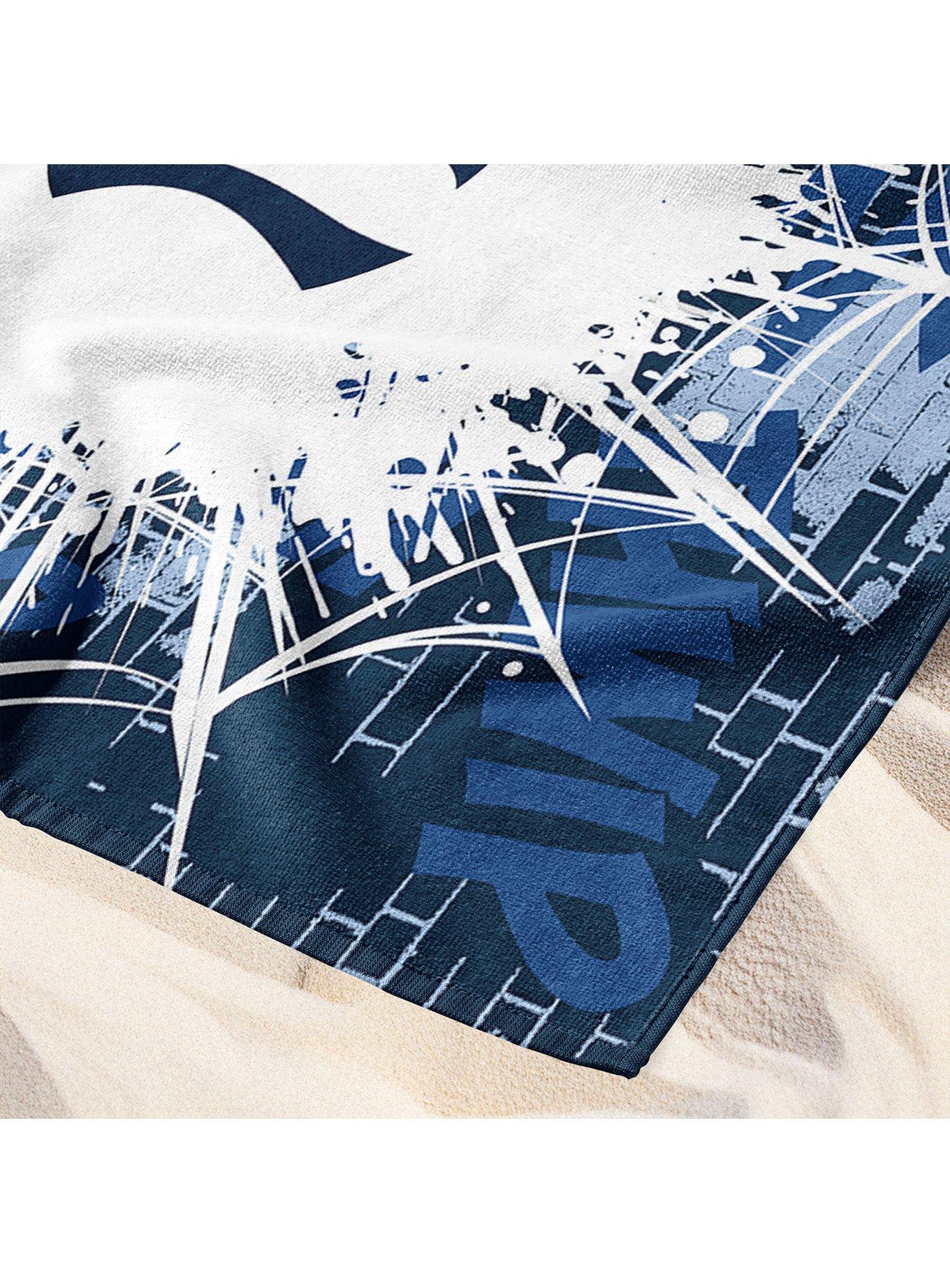 MLB New York Yankees Marvel Spider-Man Web Core Navy Microfiber Beach Towel, , alternate - view 5
