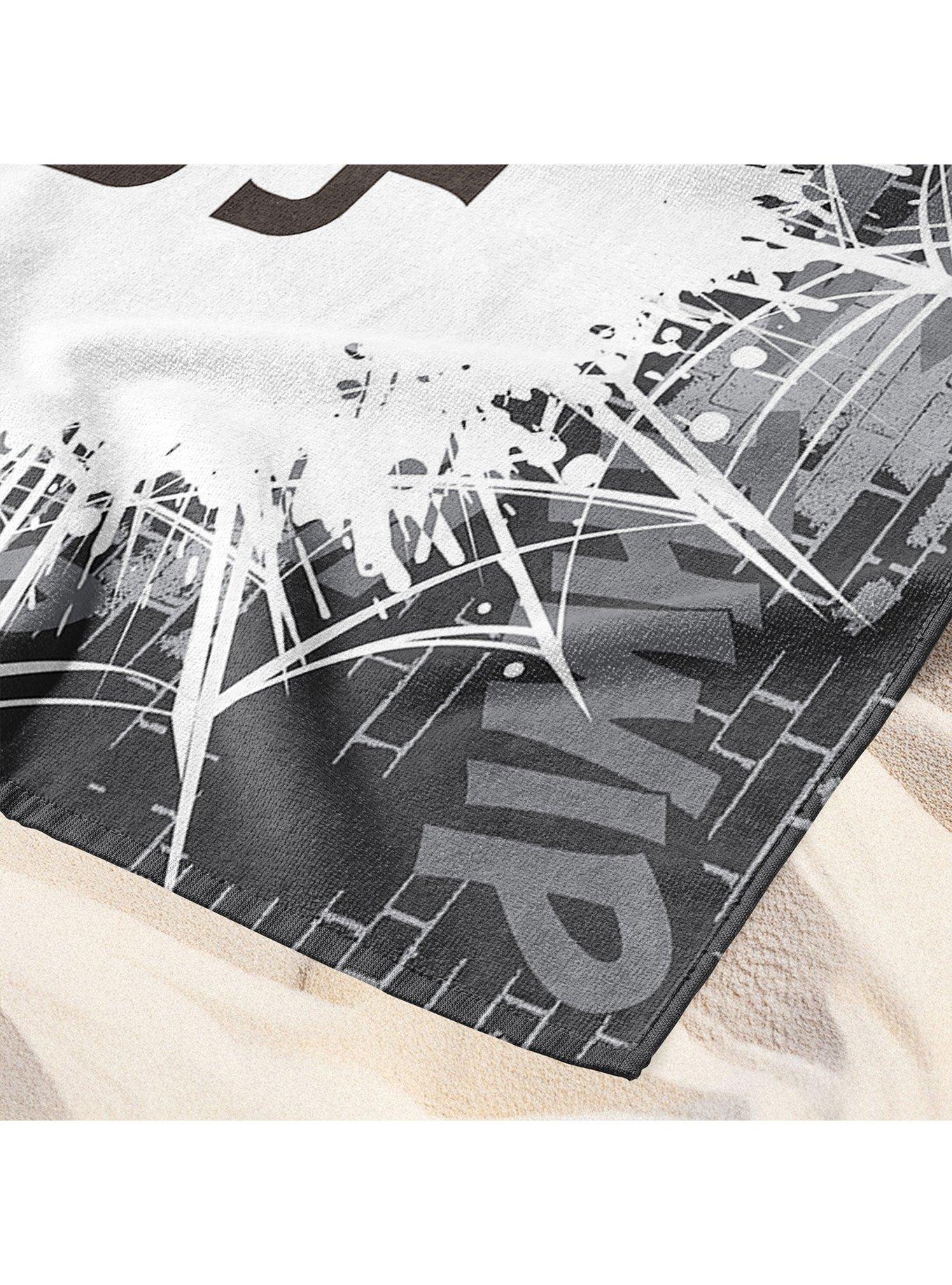 MLB San Diego Padres Marvel Spider-Man Web Core Grey Microfiber Beach Towel, , alternate - view 5