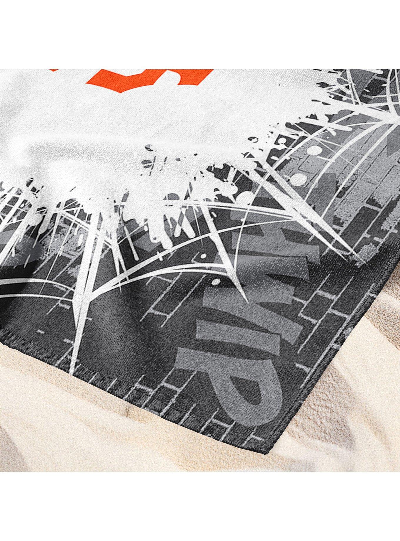 MLB San Francisco Giants Marvel Spider-Man Web Core Grey Microfiber Beach Towel, , alternate - view 5