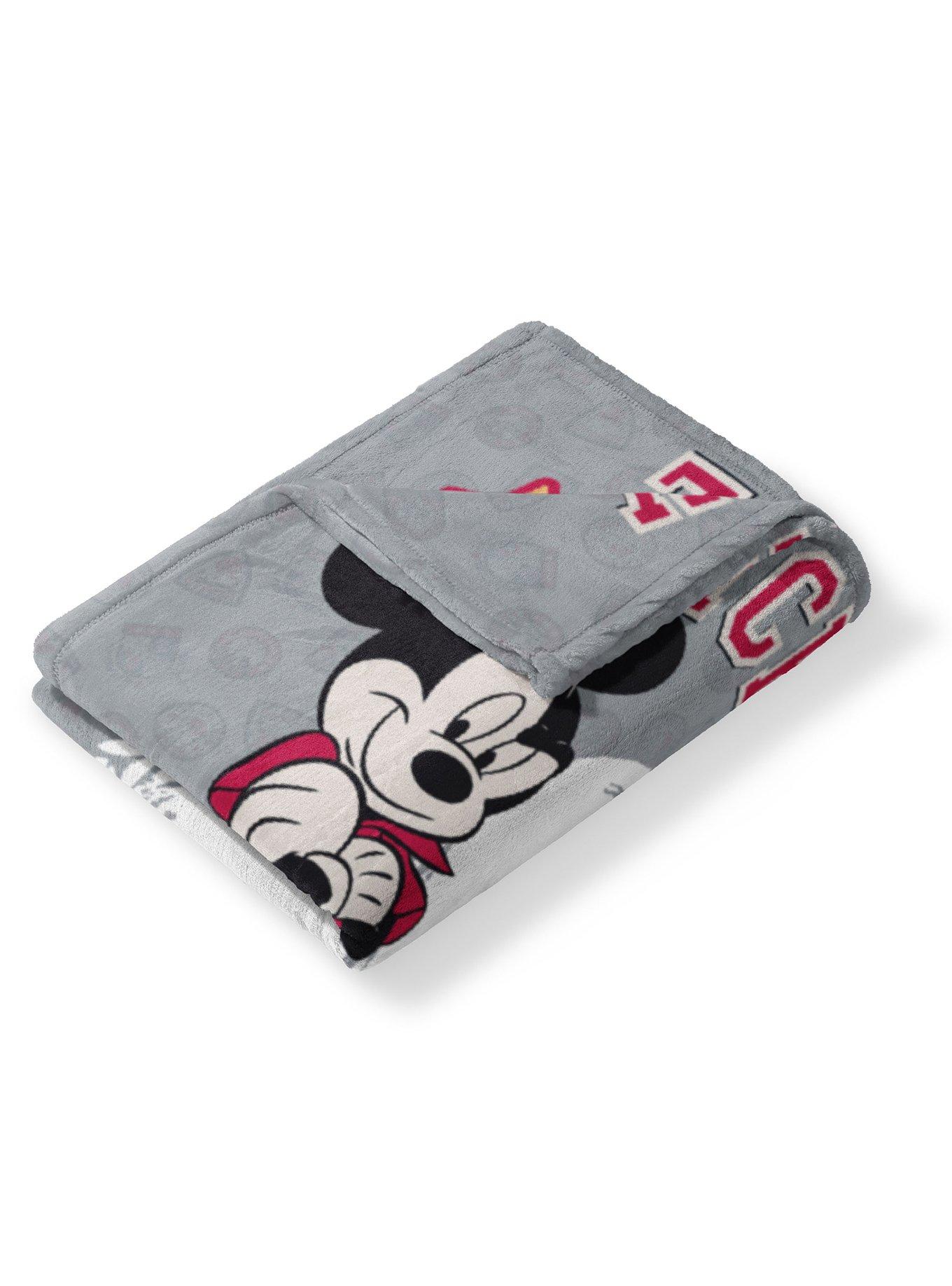 MLB San Diego Padres Disney Mickey Mouse Baller Grey Silk Touch Throw Blanket, , alternate - view 4