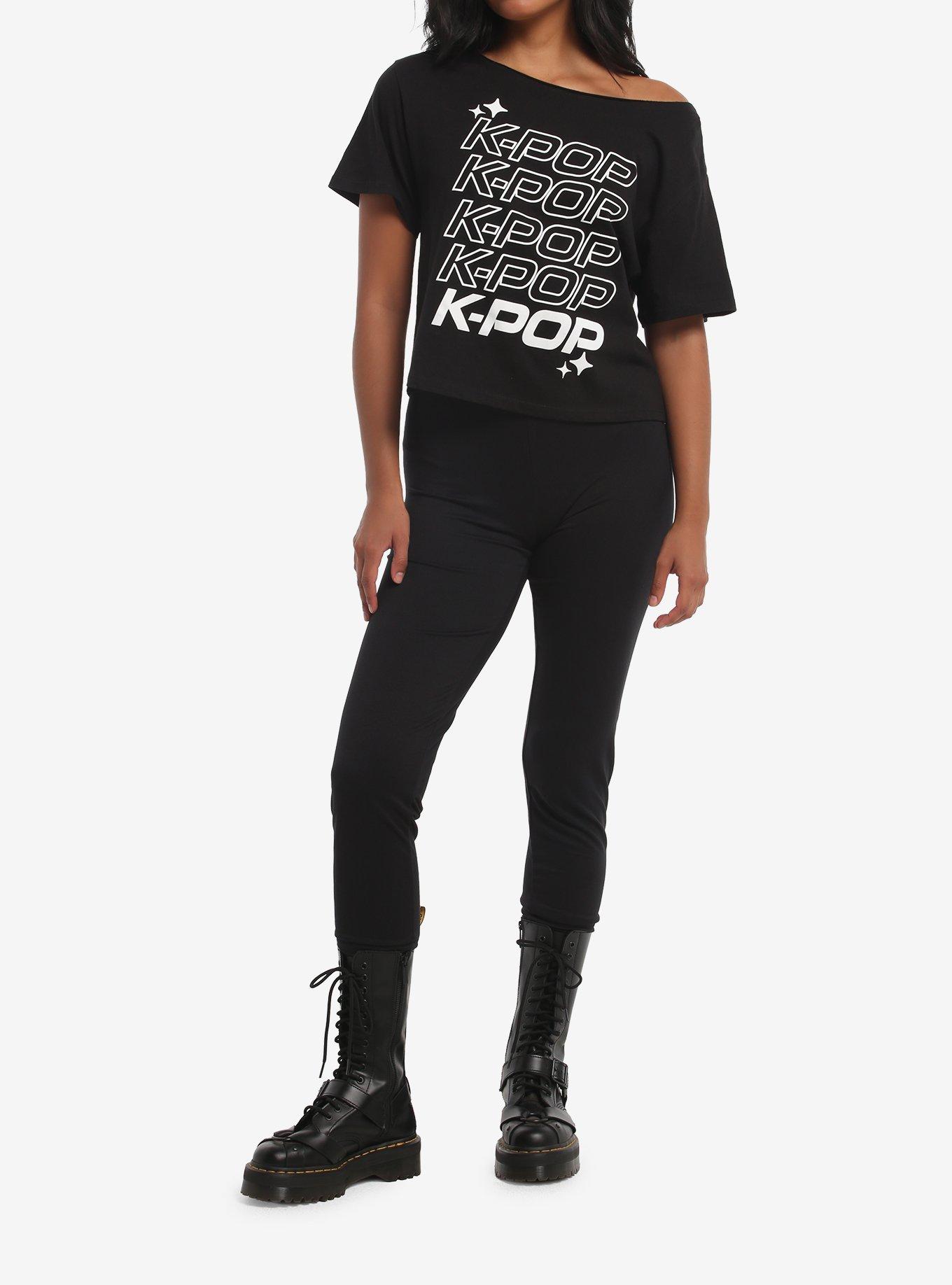 K-Pop Stars Girls Off-Shoulder T-Shirt, , alternate - view 2