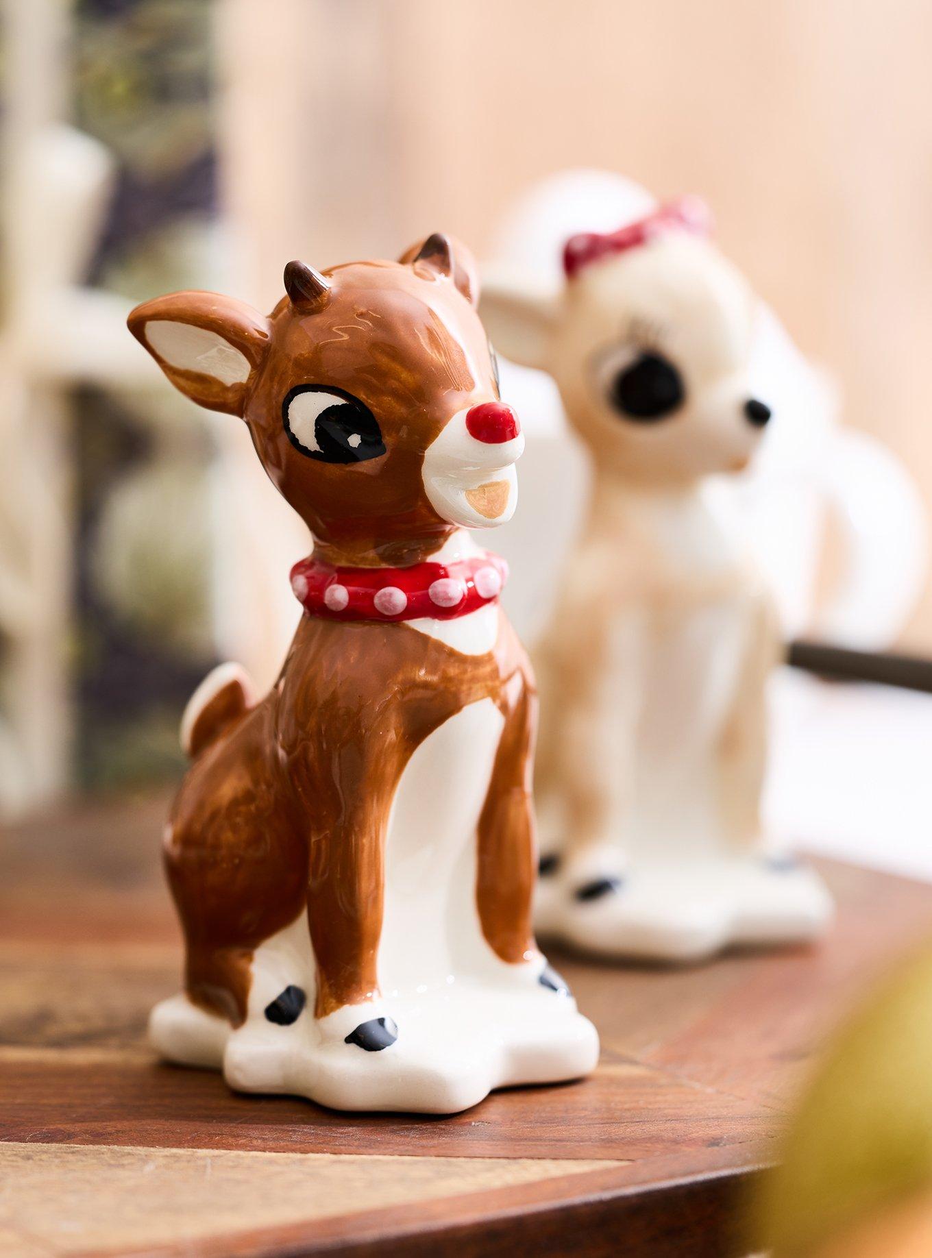 Rudolph the Red-Nosed Reindeer Clarice & Rudolph Figural Salt & Pepper Shakers, , alternate - view 3