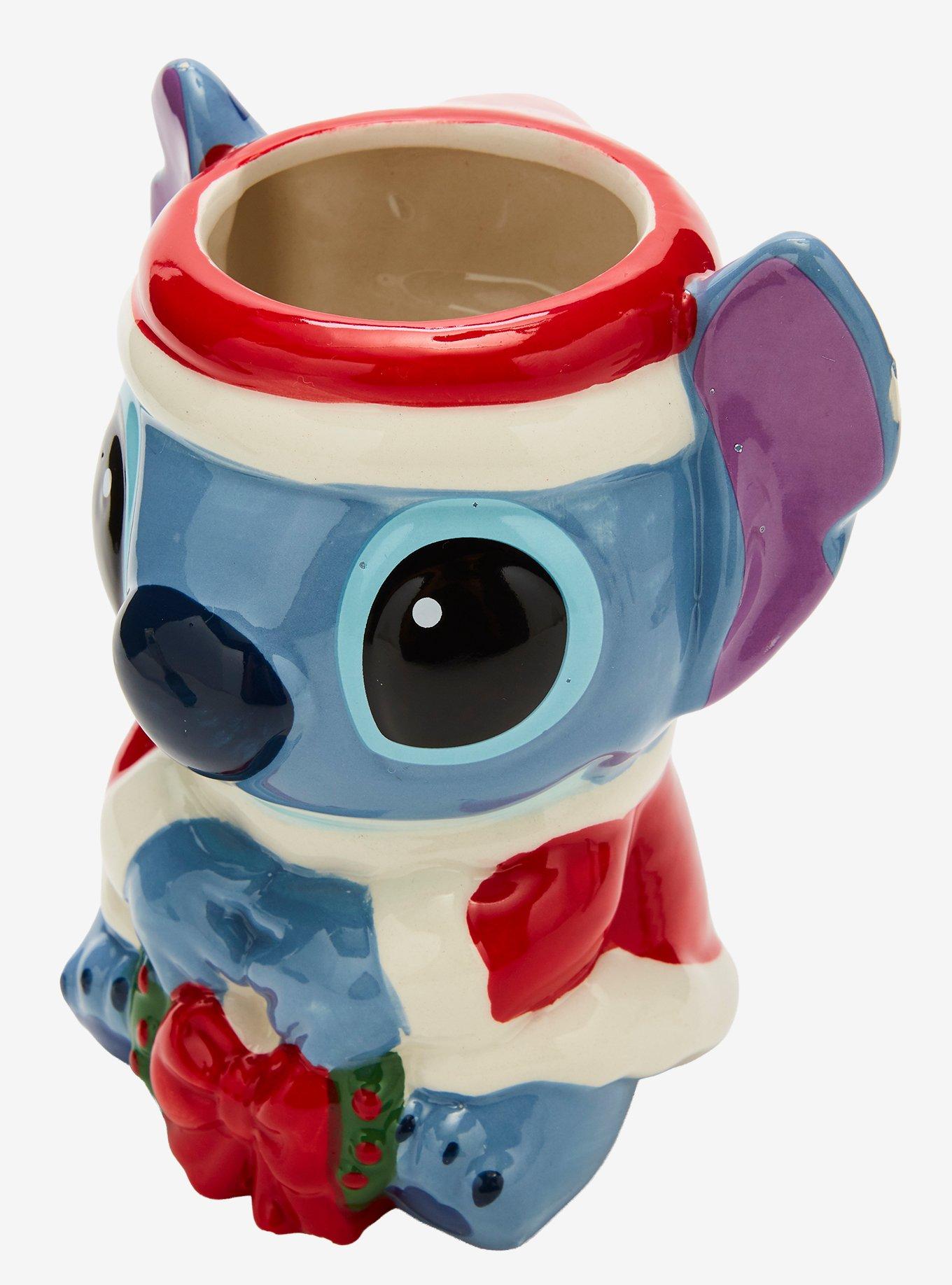 Disney Lilo & Stitch Santa Stitch Figural Mug, , alternate - view 4