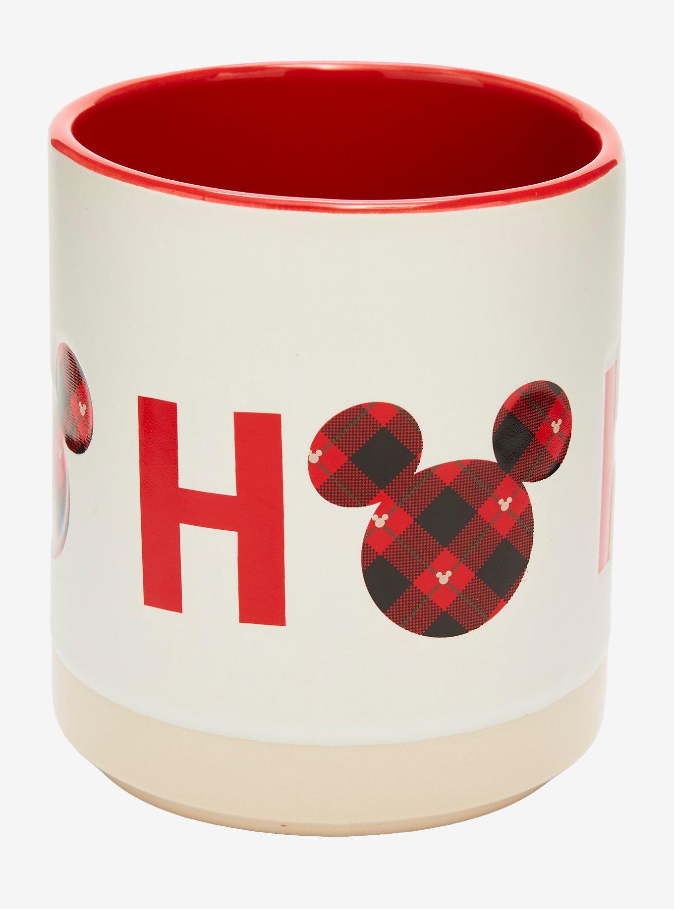 Disney Mickey Silhouette Ho-Ho-Ho Holiday Mug, , alternate - view 3