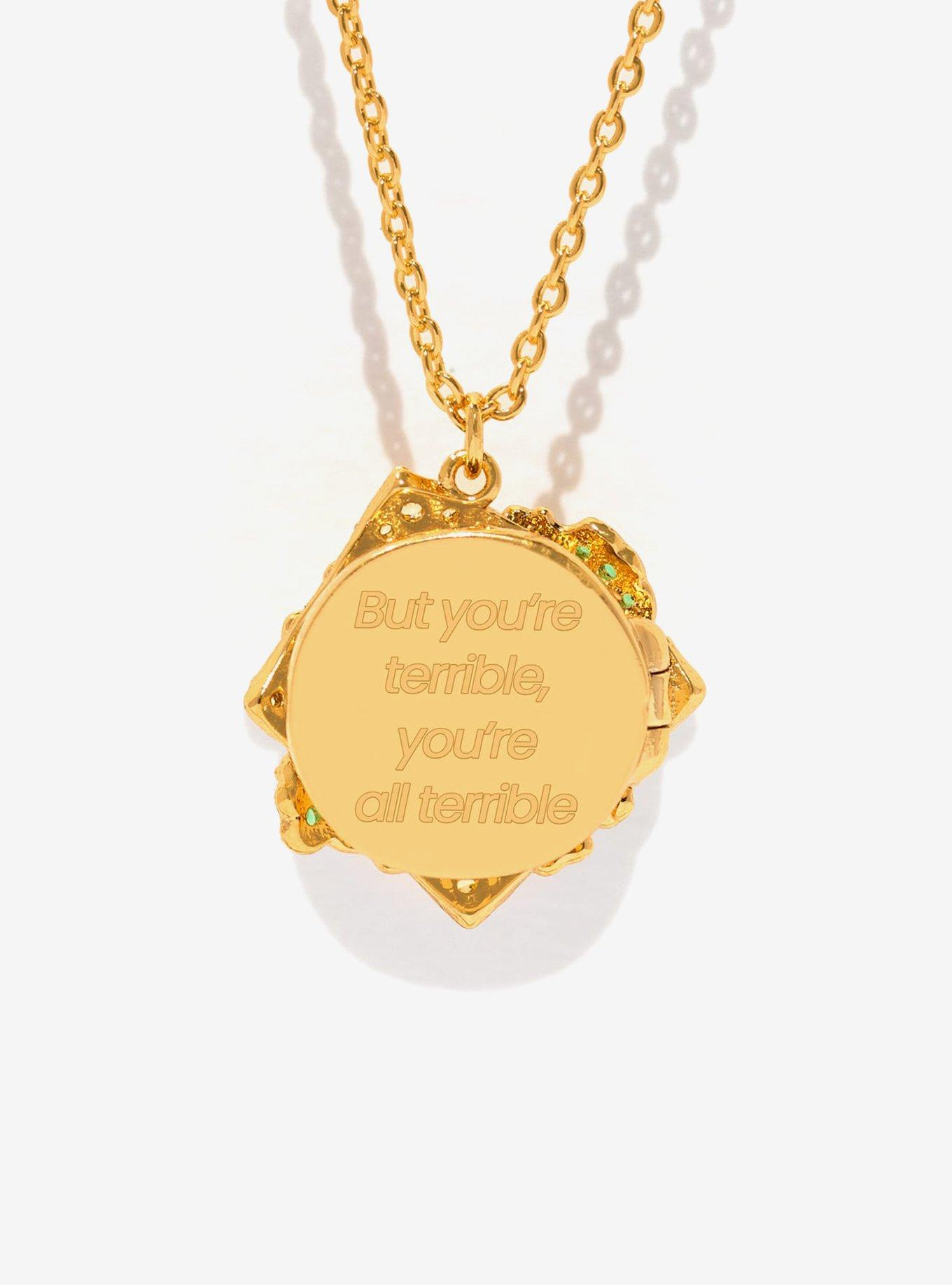 Girls Crew Bob's Burgers Locket Necklace, , alternate - view 3