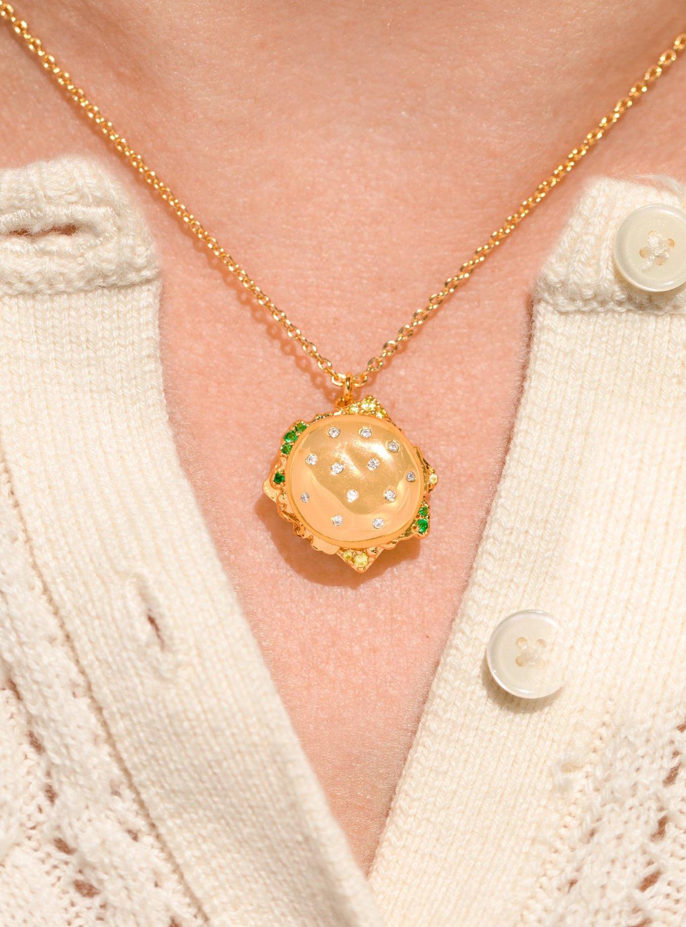 Girls Crew Bob's Burgers Locket Necklace, , alternate - view 4