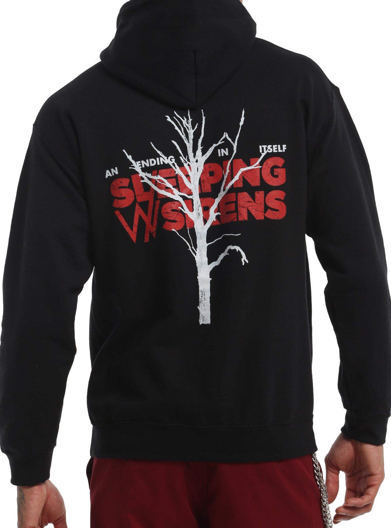 Sleeping With Sirens Ending In Itself Hoodie, BLACK, alternate - view 2