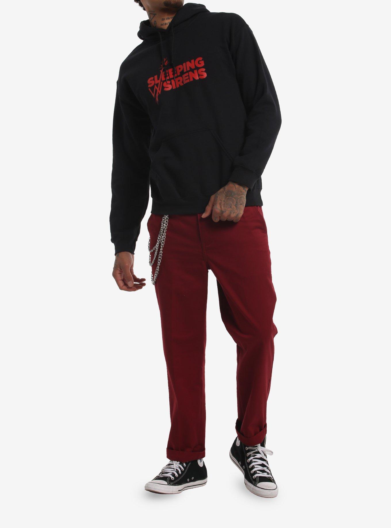 Sleeping With Sirens Ending In Itself Hoodie, BLACK, alternate - view 3