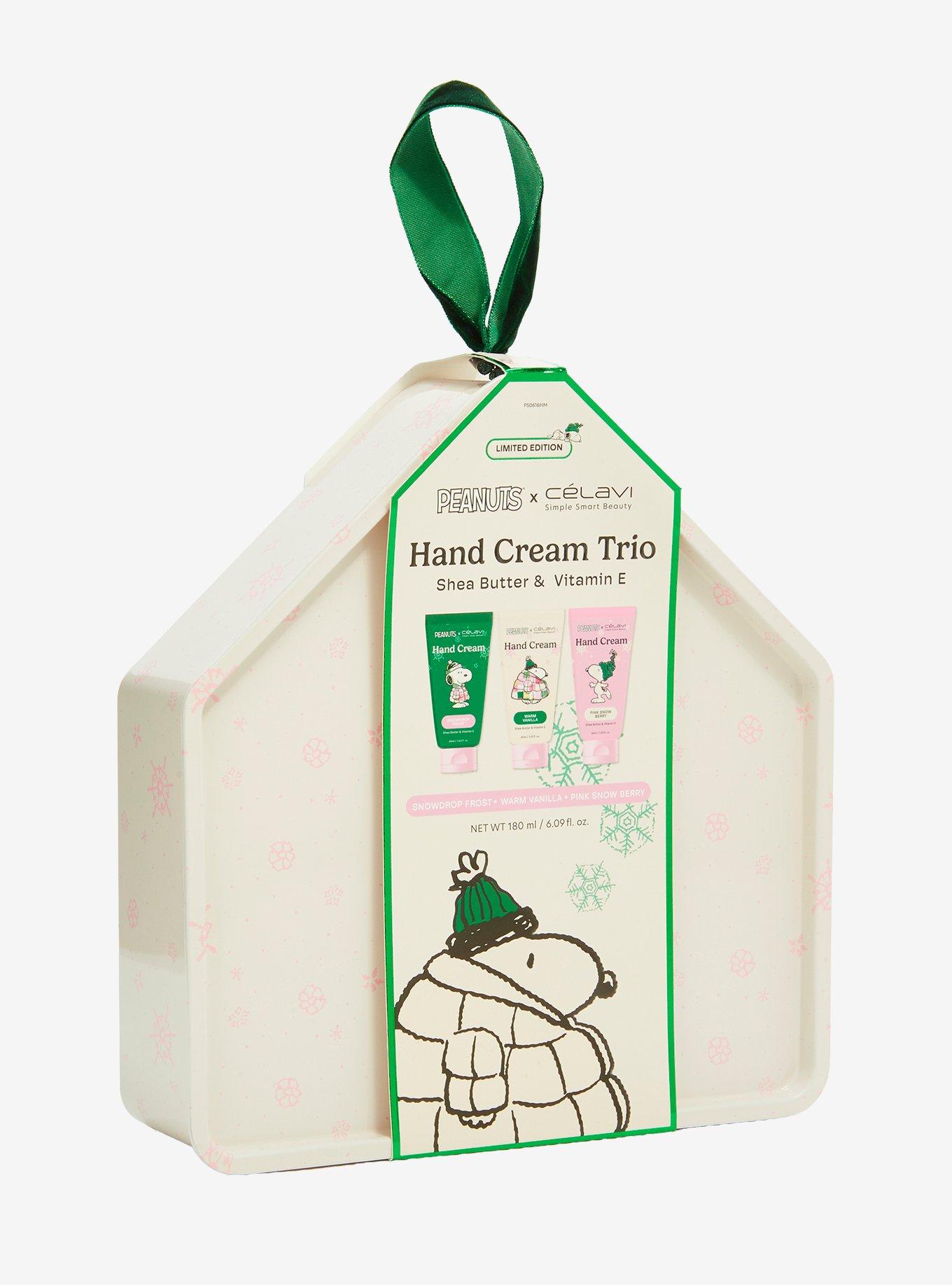 C&egrave;lavi Peanuts Holiday Hand Cream Trio, , alternate - view 2