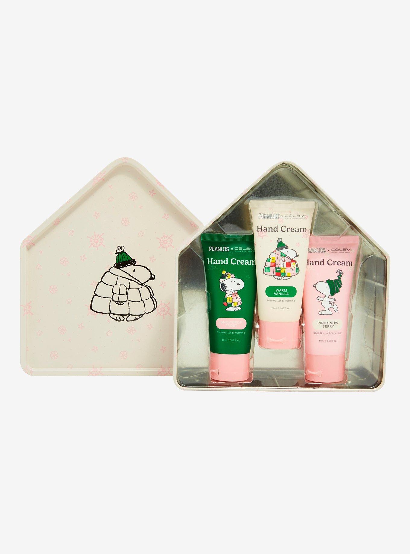 C&egrave;lavi Peanuts Holiday Hand Cream Trio, , alternate - view 3