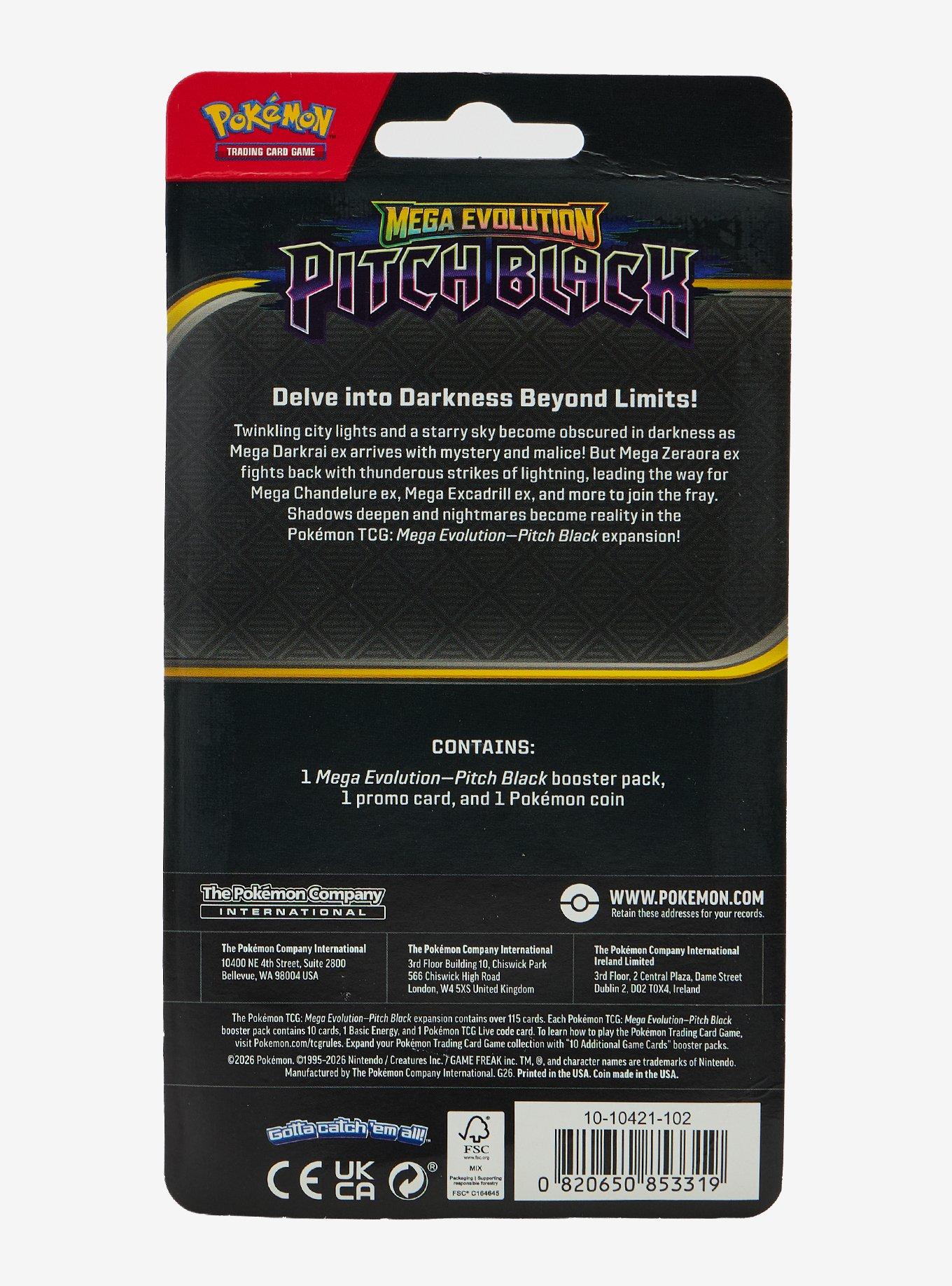 Pok&eacute;mon TCG: Mega Evolution - Pitch Black Blister Pack, , alternate - view 2