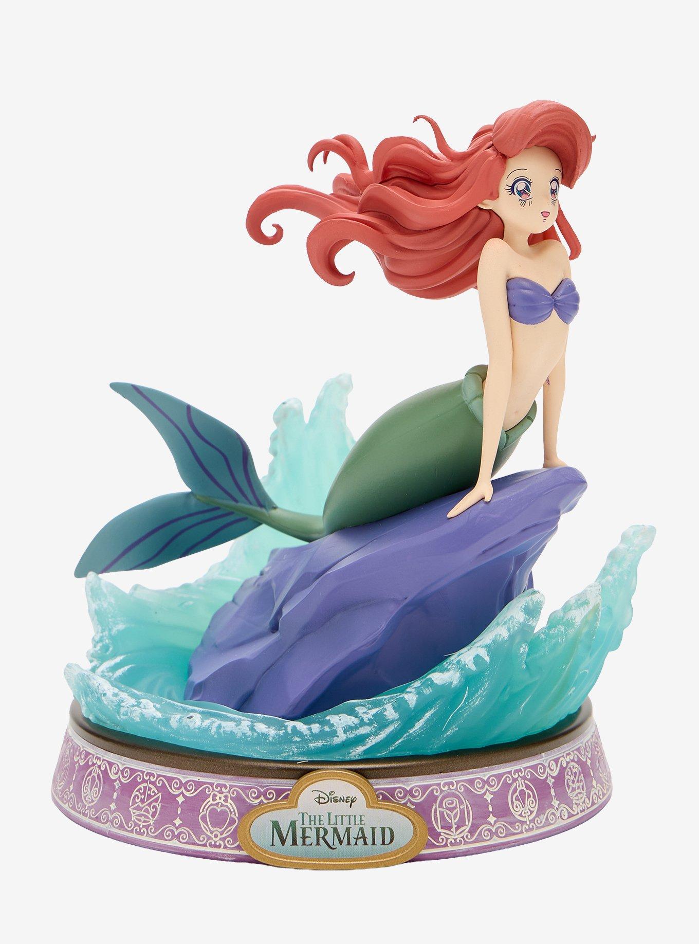 Iron Studios Disney The Little Mermaid Ariel Anime Figure, , alternate - view 2