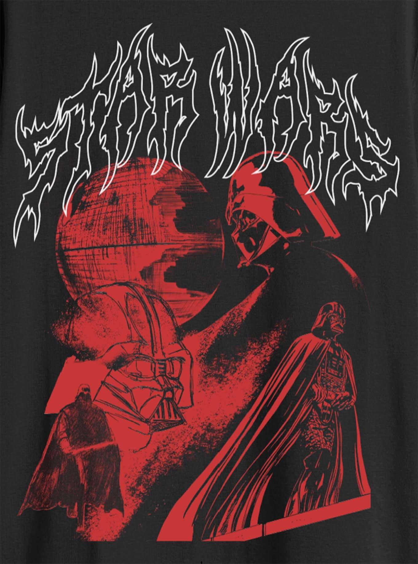 Star Wars Vader Metal T-Shirt, BLACK, alternate - view 2