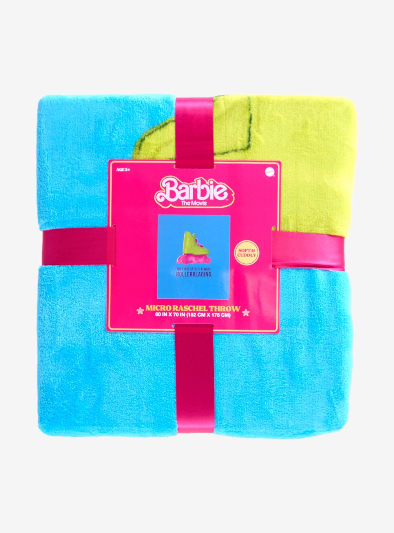 Barbie Rollerblade Throw Blanket, , alternate - view 2