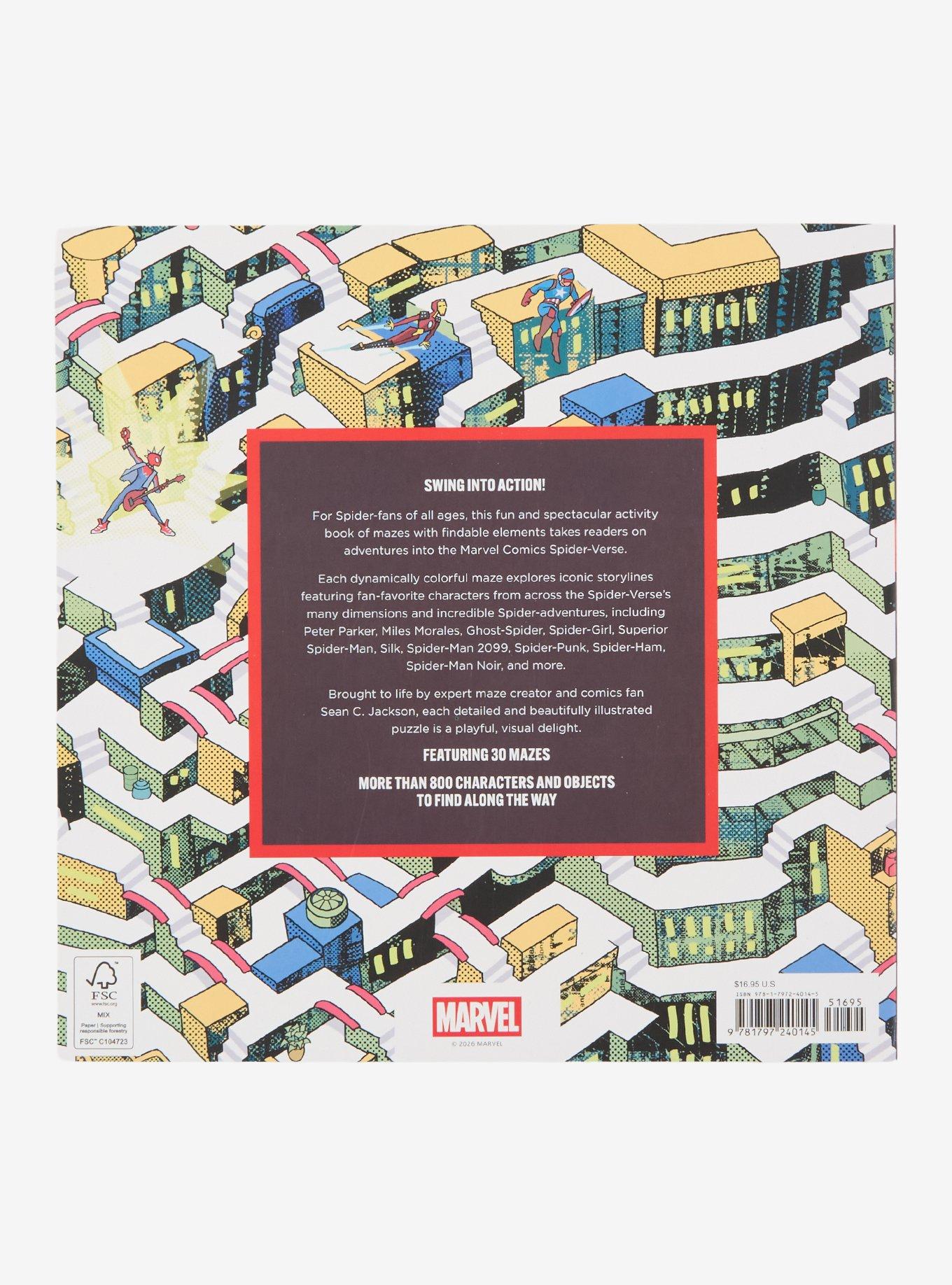 Marvel Spider-Verse Maze Book, , alternate - view 2