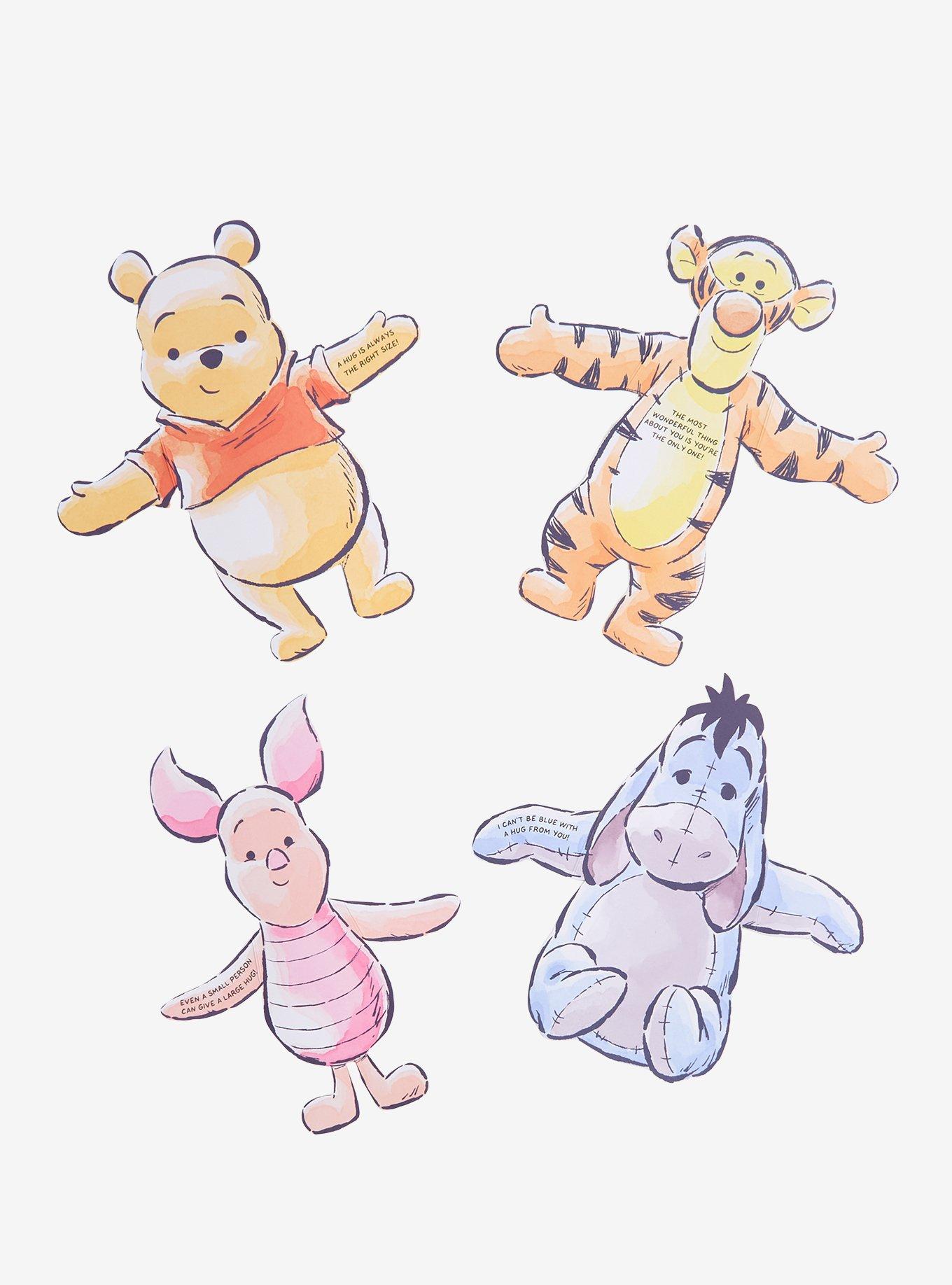 Disney Winnie the Pooh Hugs Notecard & Envelope Set, , alternate - view 3