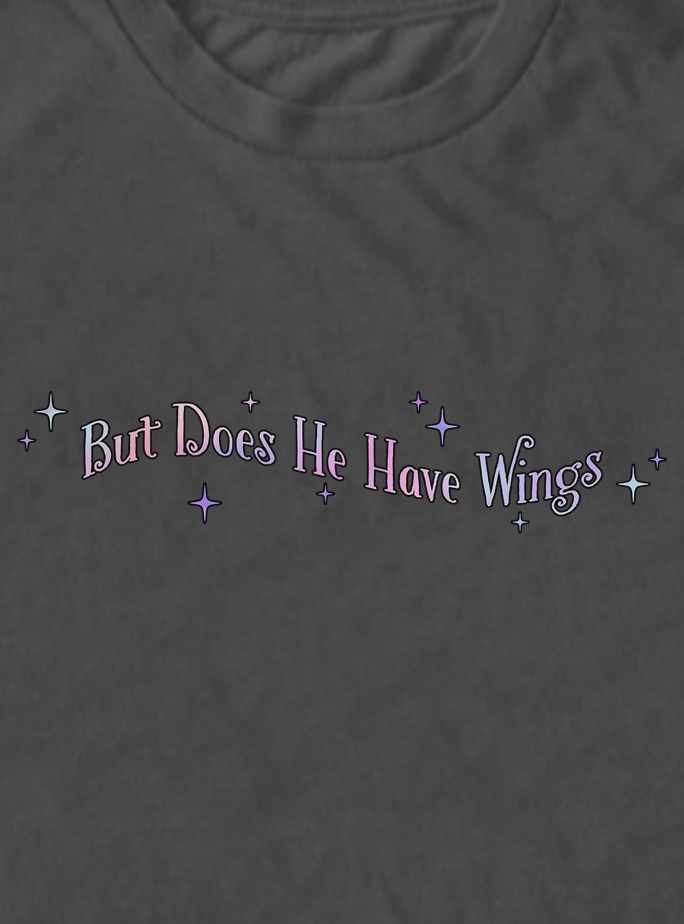 Does He Have Wings Garment Dye T-Shirt, PEPPER, alternate - view 3