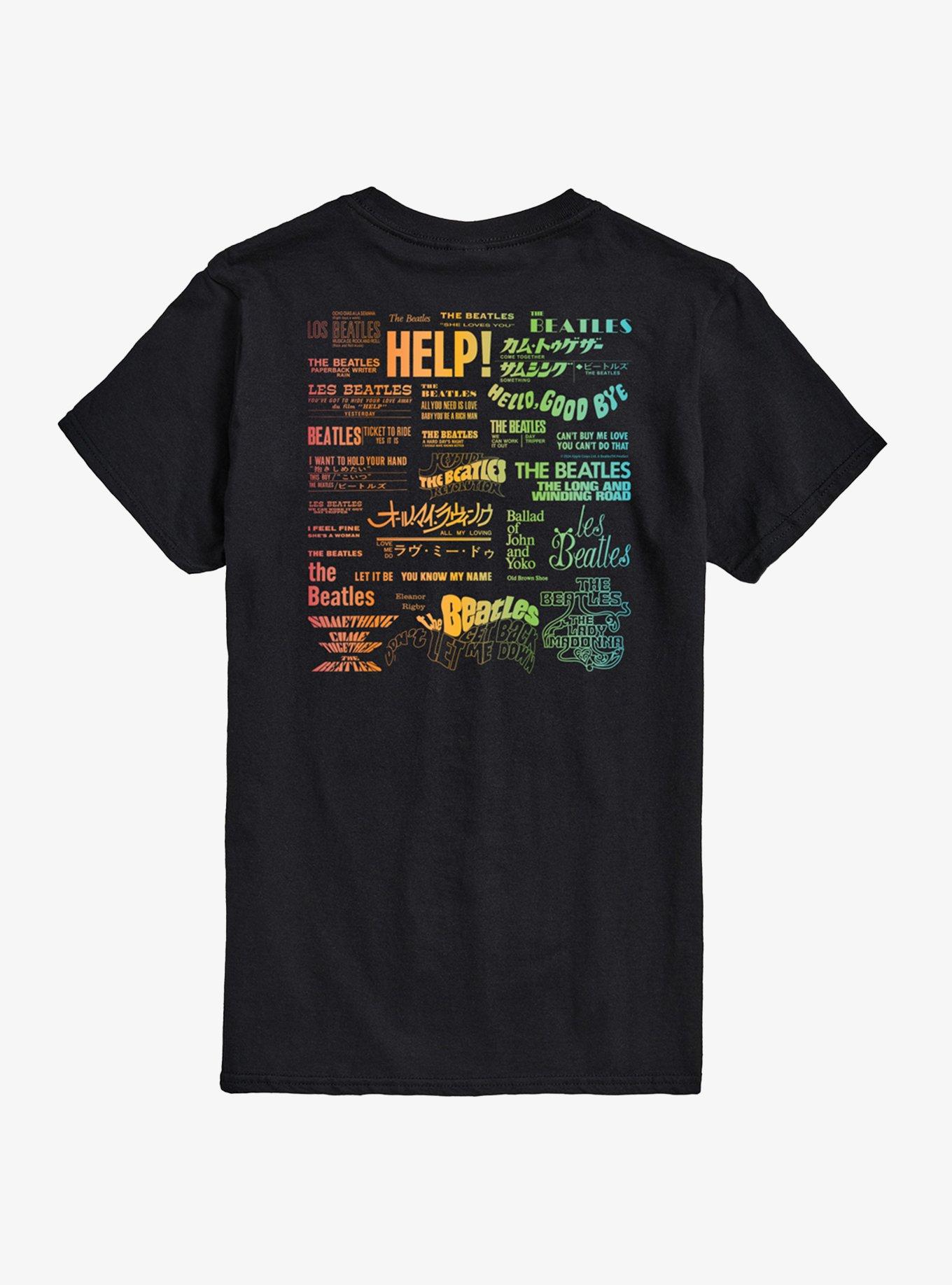 The Beatles Editorial T-Shirt, BLACK, alternate - view 2