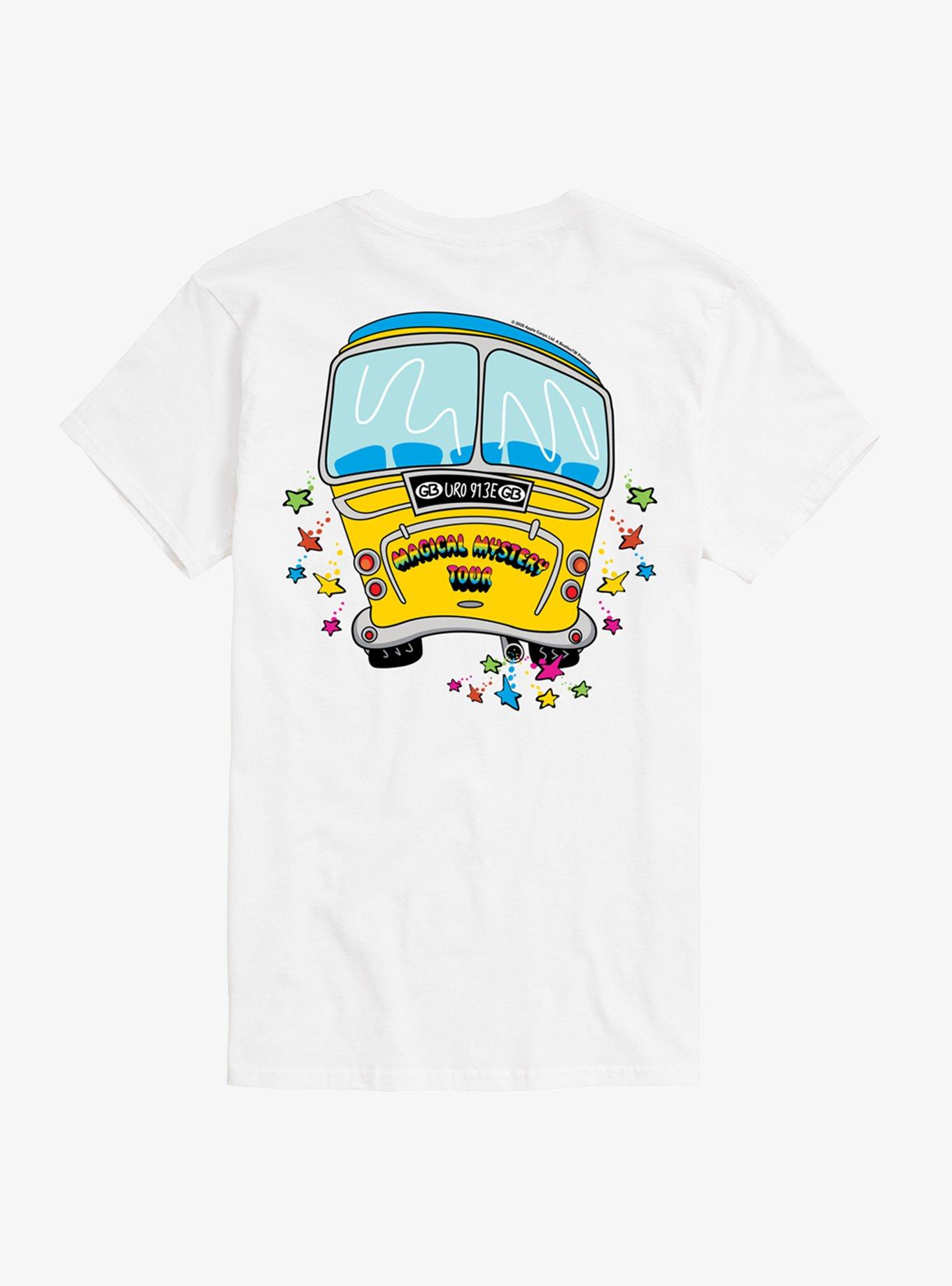 The Beatles Magical Mystery Tour Bus T-Shirt, WHITE, alternate - view 2