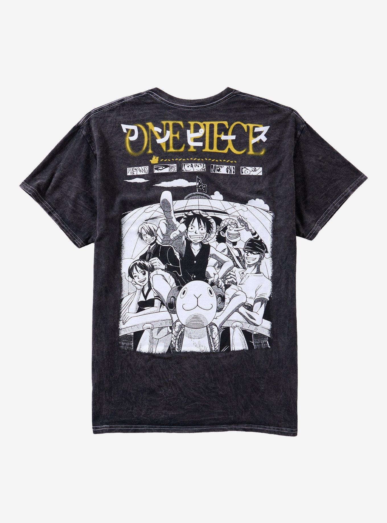 One Piece Manga East Blue Saga T-Shirt, BLACK, alternate - view 2