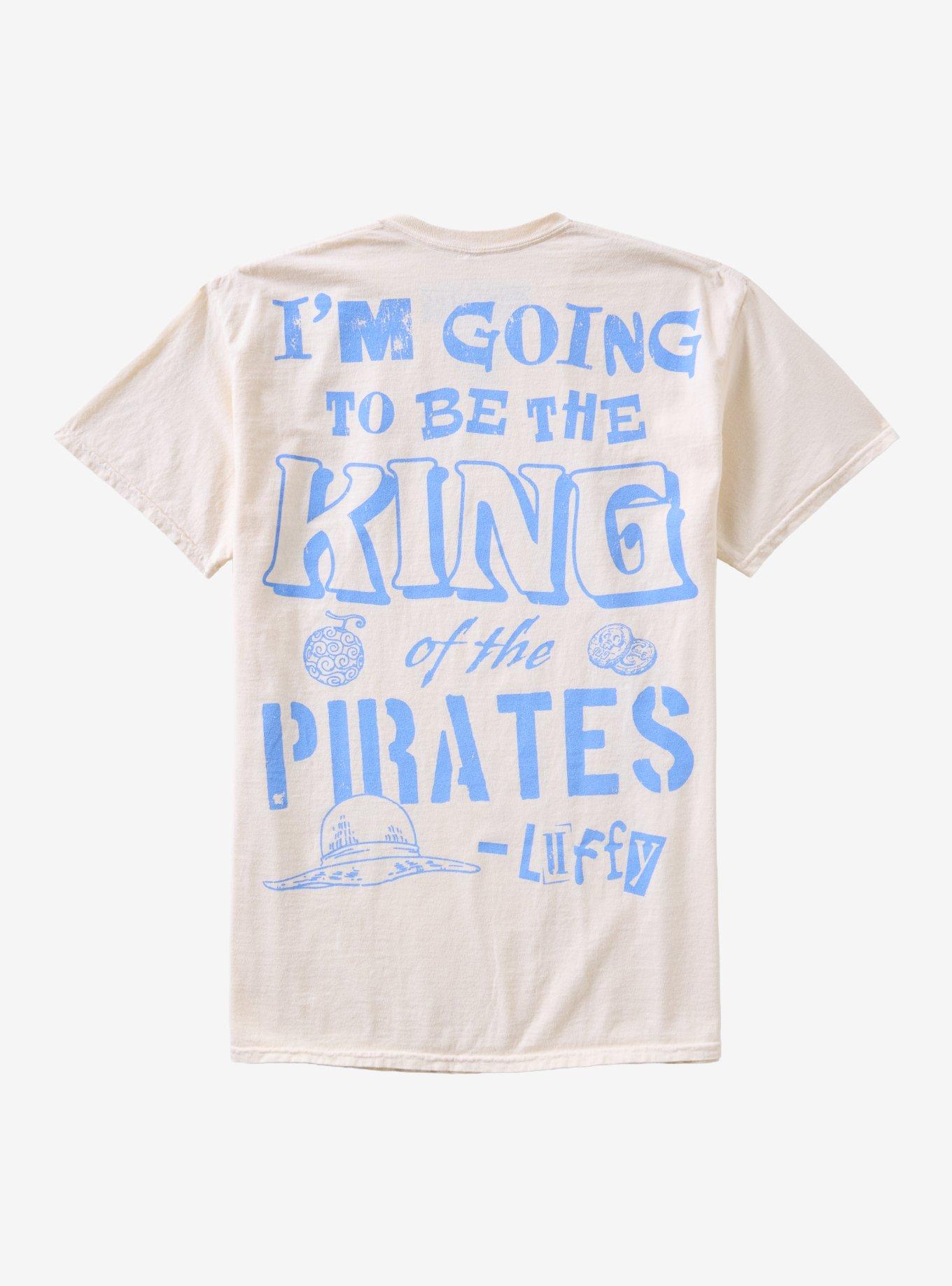One Piece Chibi Luffy Quote T-Shirt, BEIGE, alternate - view 2