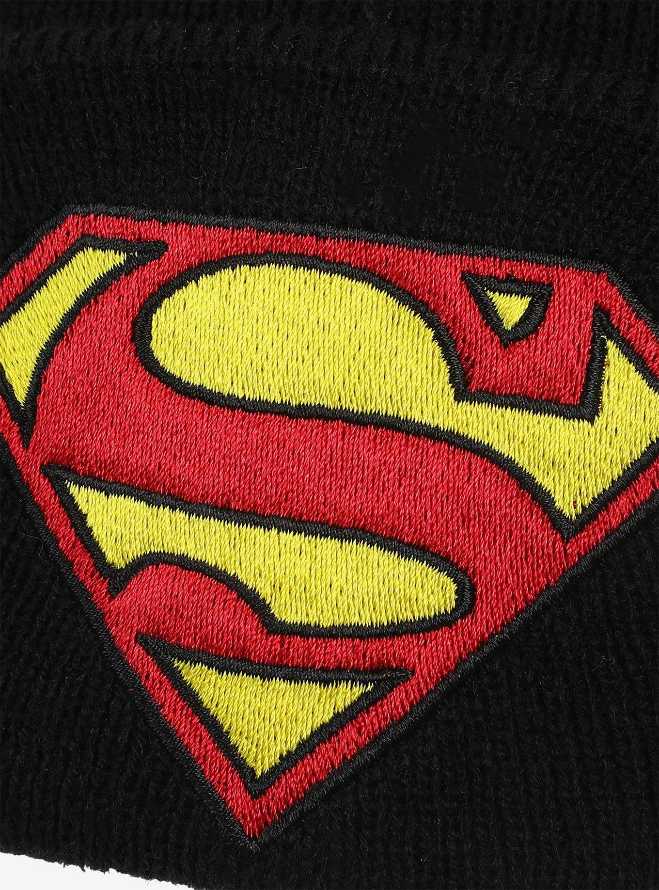 DC Comics Superman Logo Beanie, , alternate - view 2