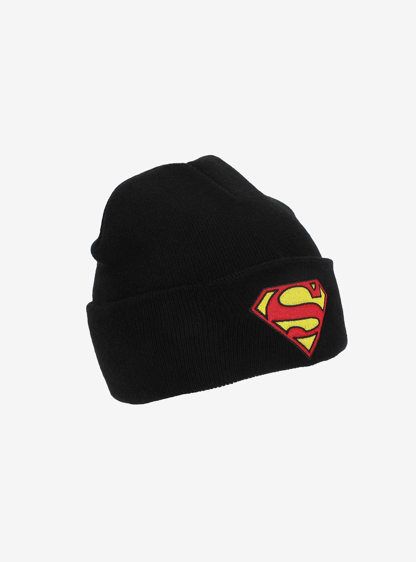 DC Comics Superman Logo Beanie, , alternate - view 3
