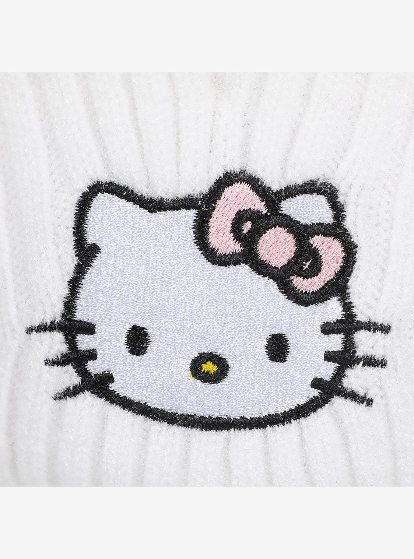 Sanrio Hello Kitty Ribbed Beanie, , alternate - view 2