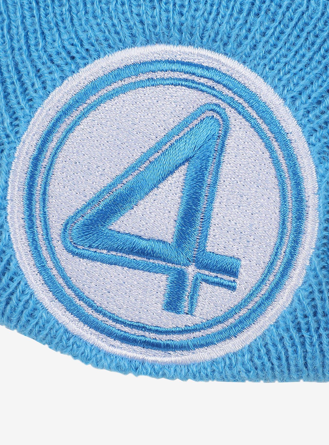 Marvel The Fantastic Four Logo Beanie, , alternate - view 2
