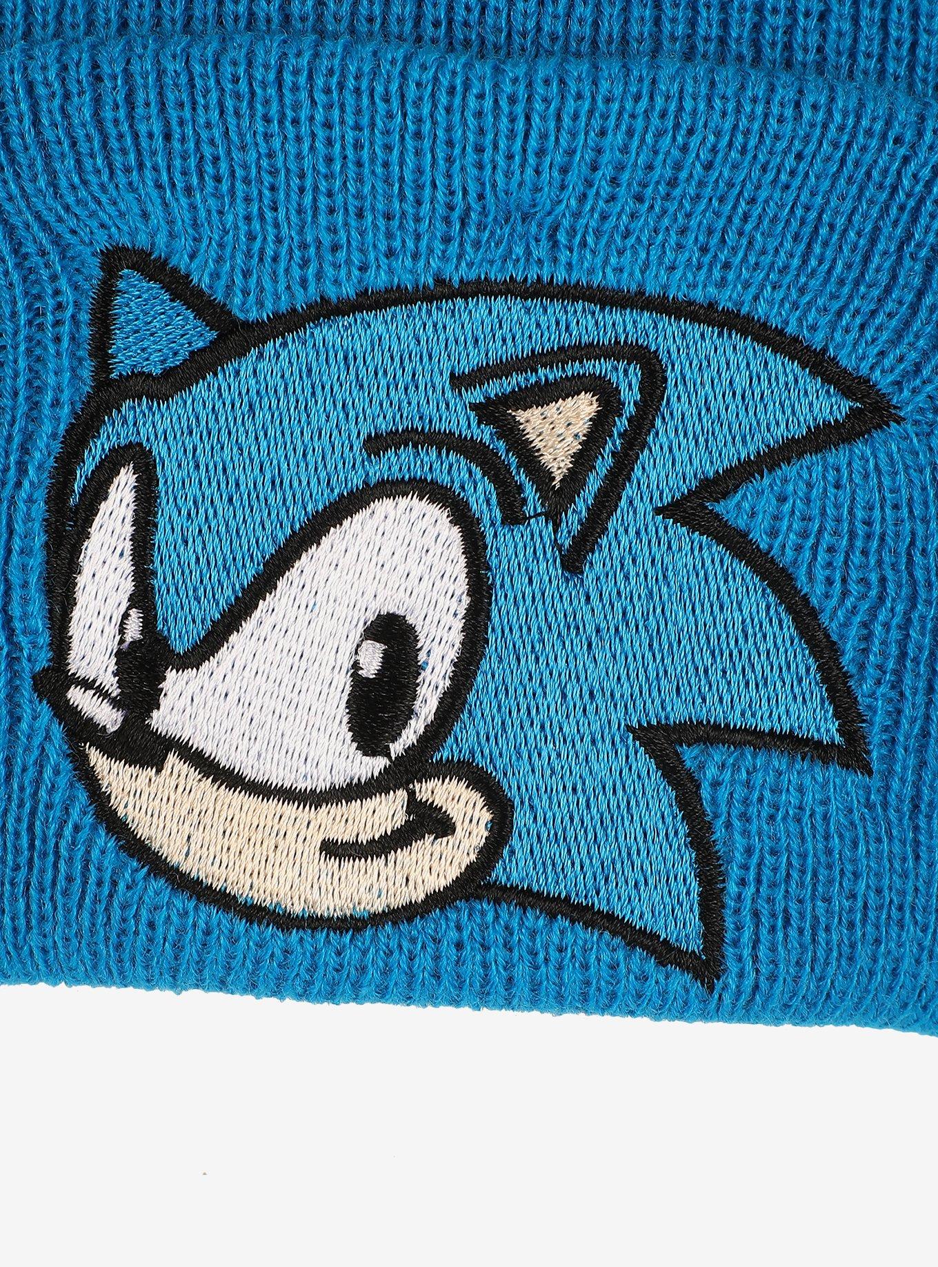 Sonic the Hedgehog Sonic Embroidered Beanie, , alternate - view 2
