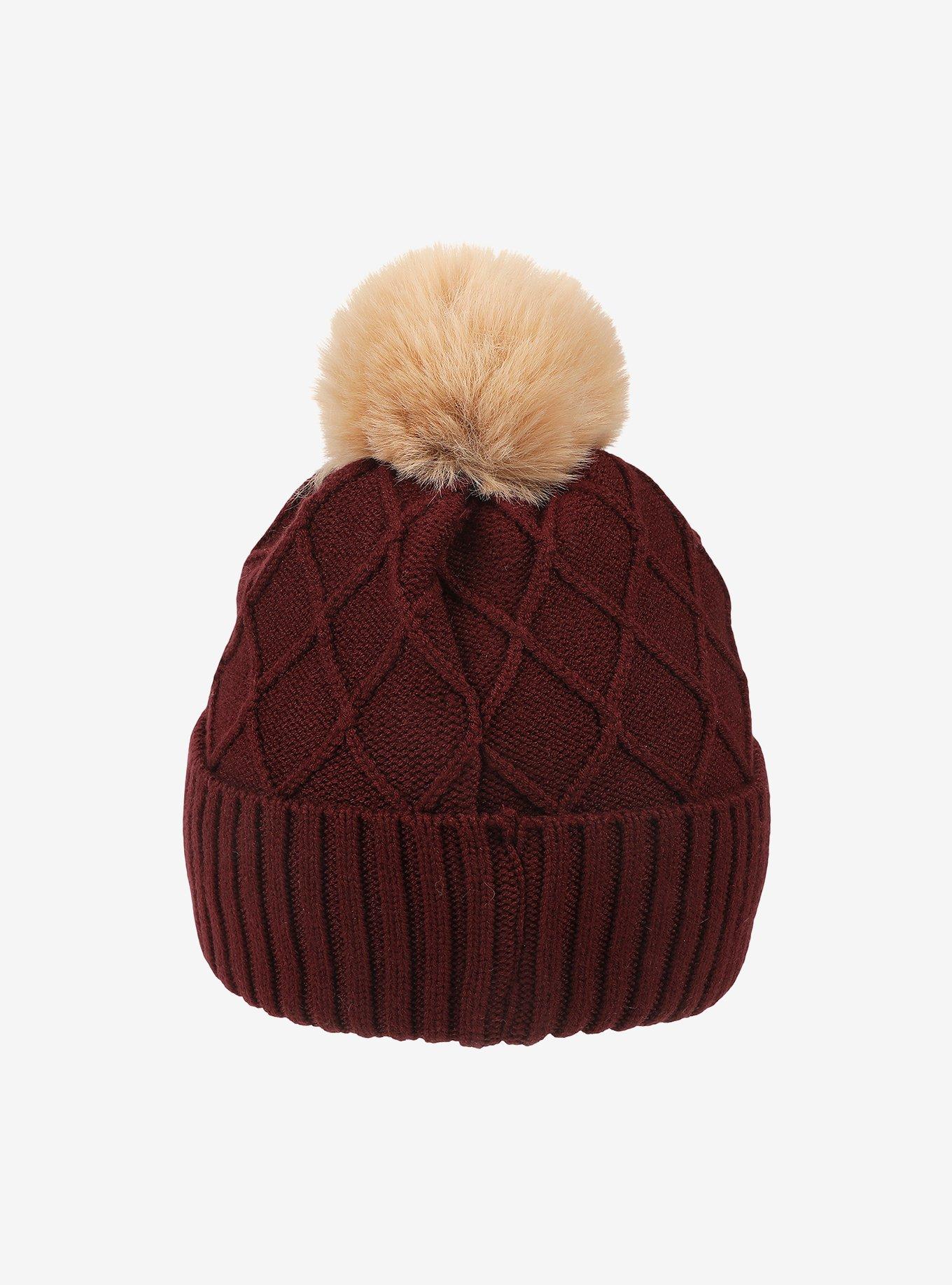 Harry Potter Hogwarts Pearl Pom Pom Beanie, , alternate - view 4