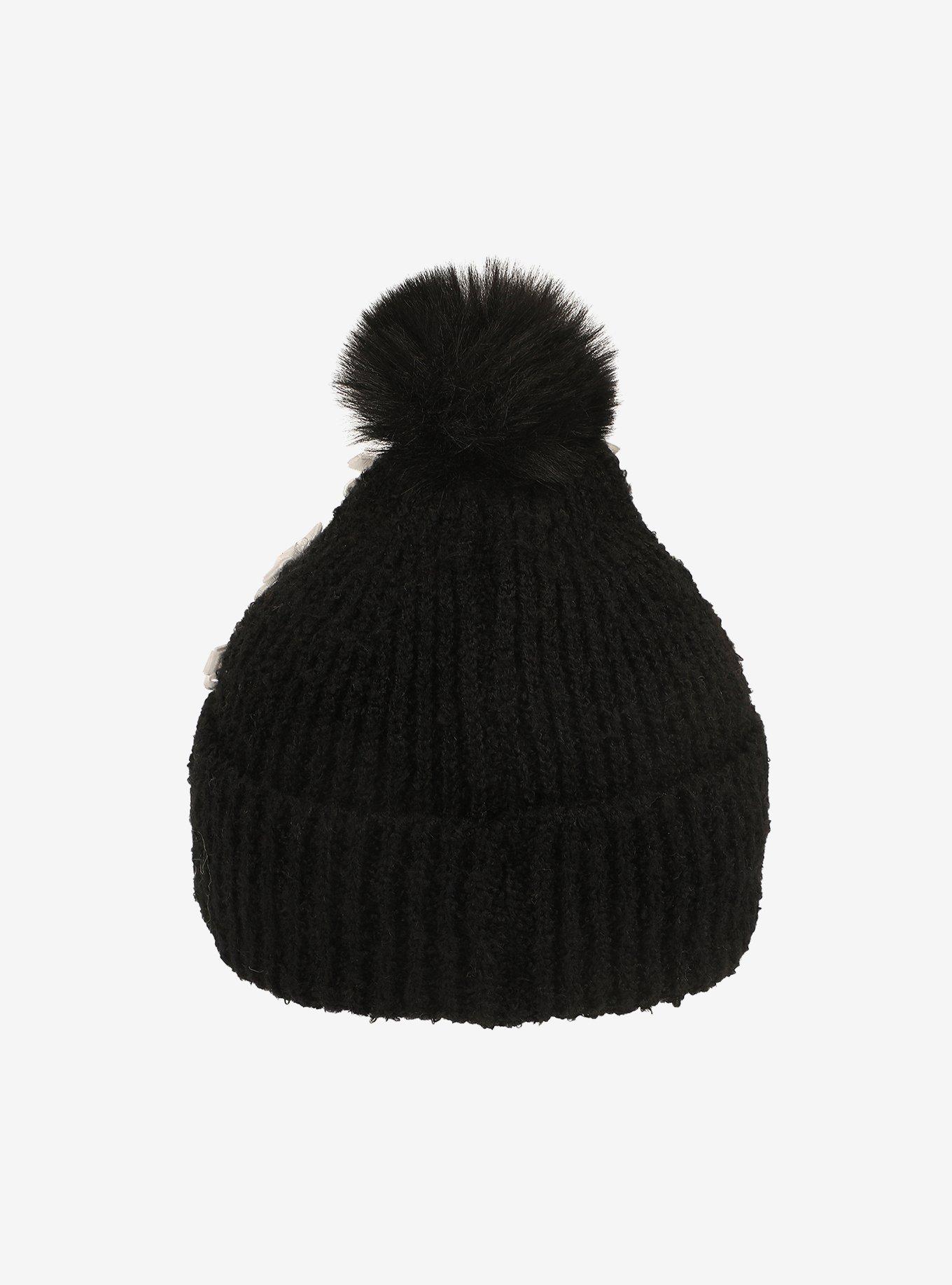 Disney Minnie Mouse Bows Fuzzy Pom Beanie, , alternate - view 4
