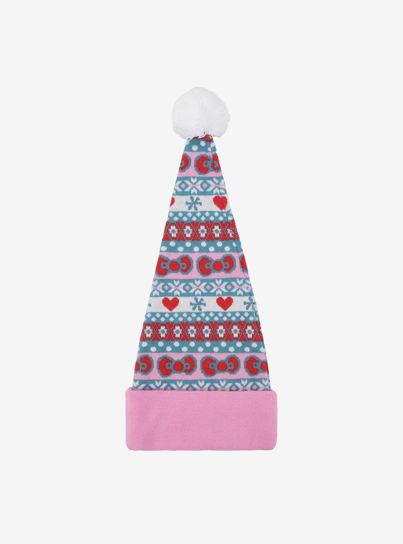 Sanrio Hello Kitty Holiday Patterned Stocking Cap, , alternate - view 3