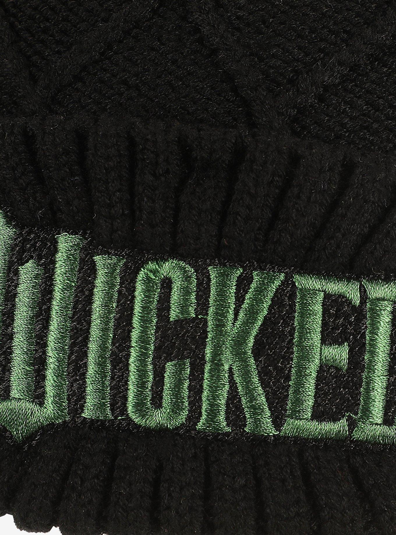 Wicked Pearl Cable Knit Pom Beanie, , alternate - view 2
