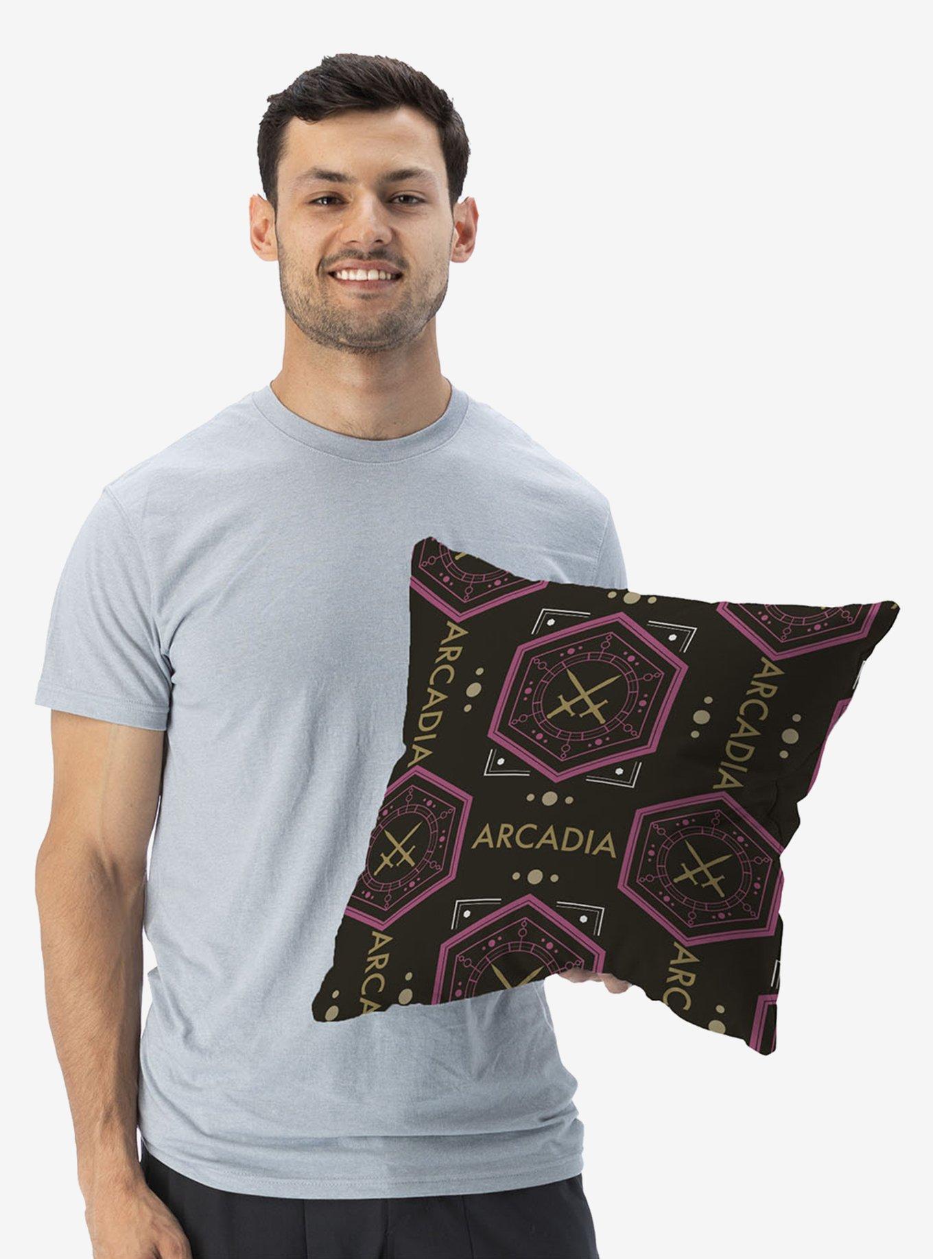 Sleep Token Even In Arcadia Throw Pillow, , alternate - view 3