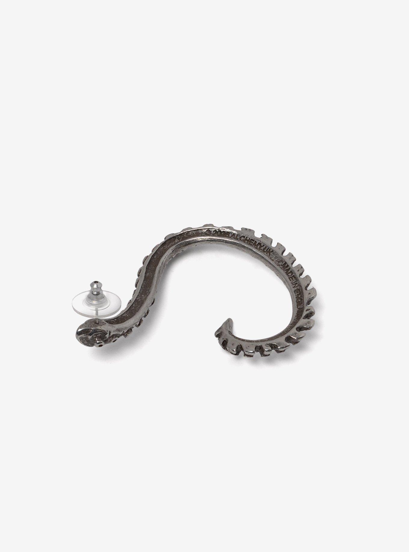 Spine Earwrap Earrings (Single), , alternate - view 3