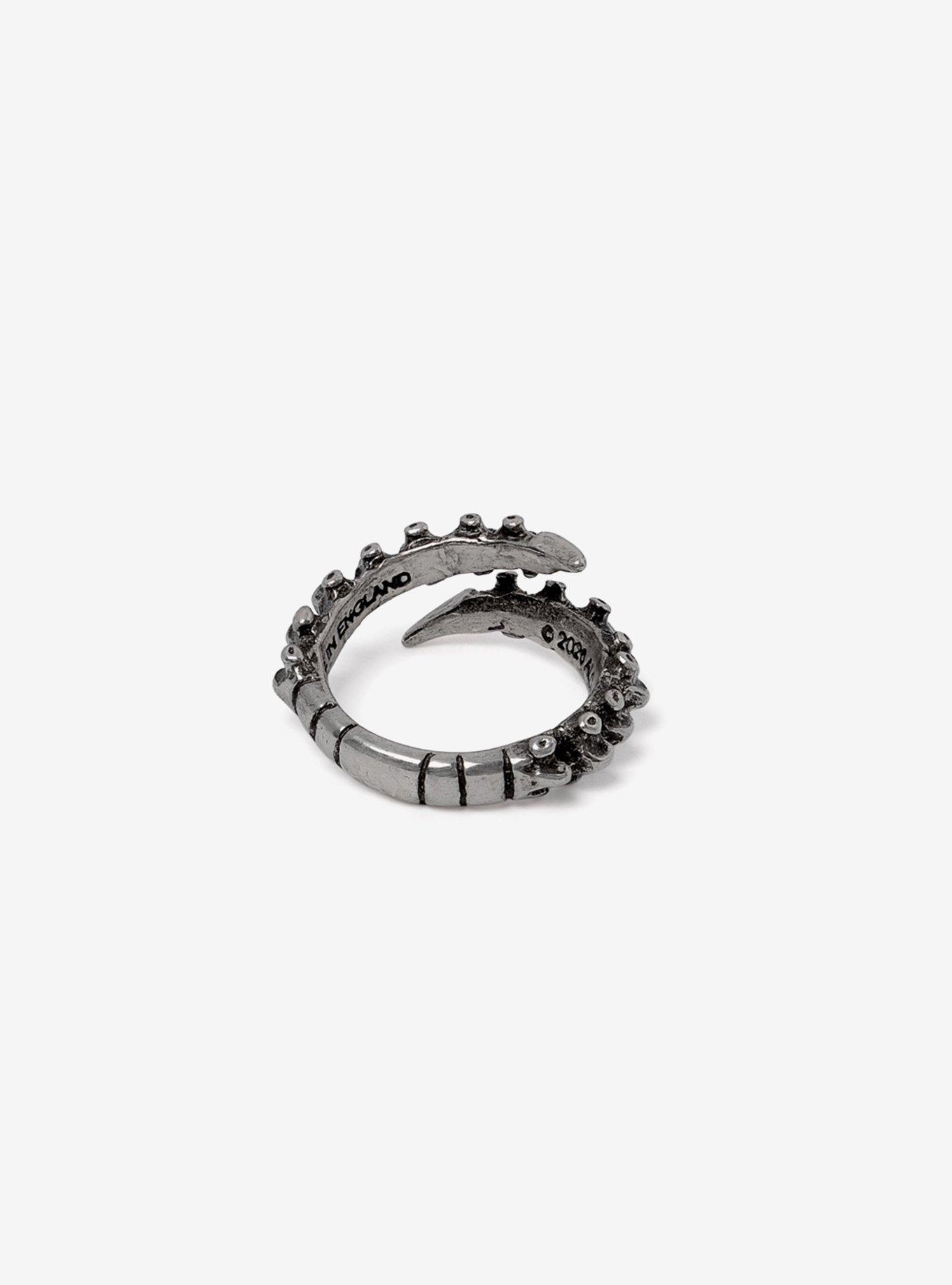Spine Ring, SILVER, alternate - view 3