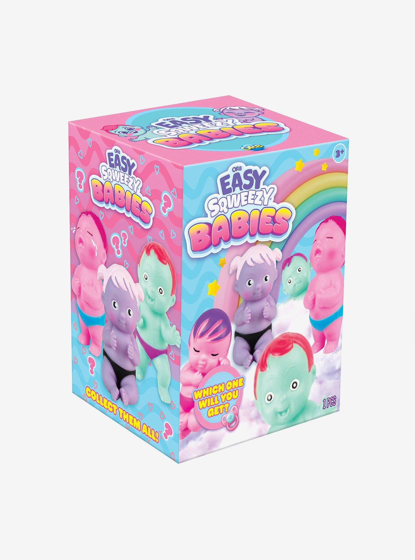Orb Easy Sqweezy Babies Blind Box Squishy Toy, , alternate - view 2