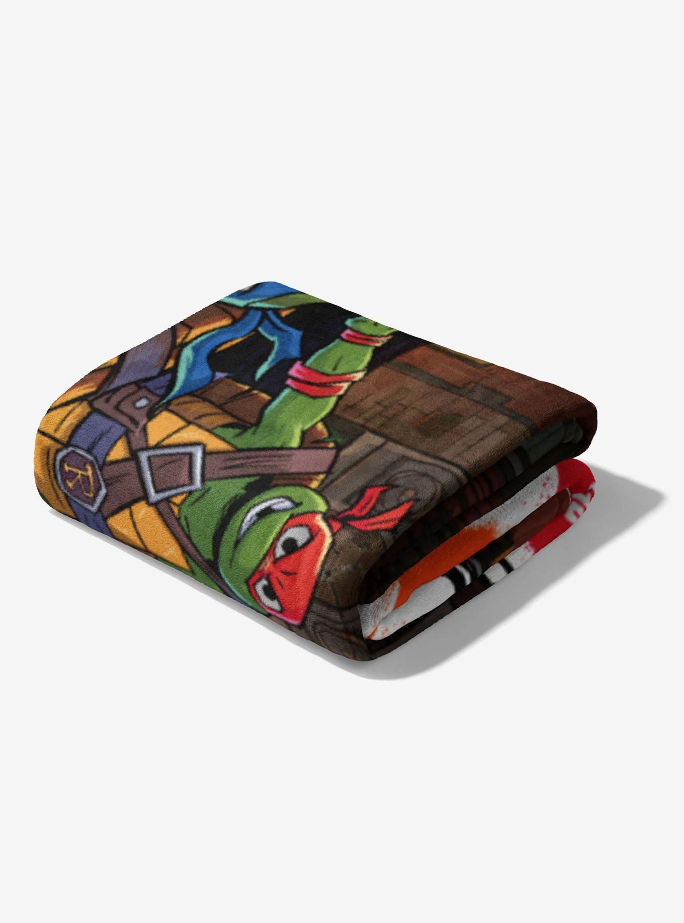 Teenage Mutant Ninja Turtles Learning Is Rad 50x60" Silk Touch Throw Blanket, , alternate - view 4