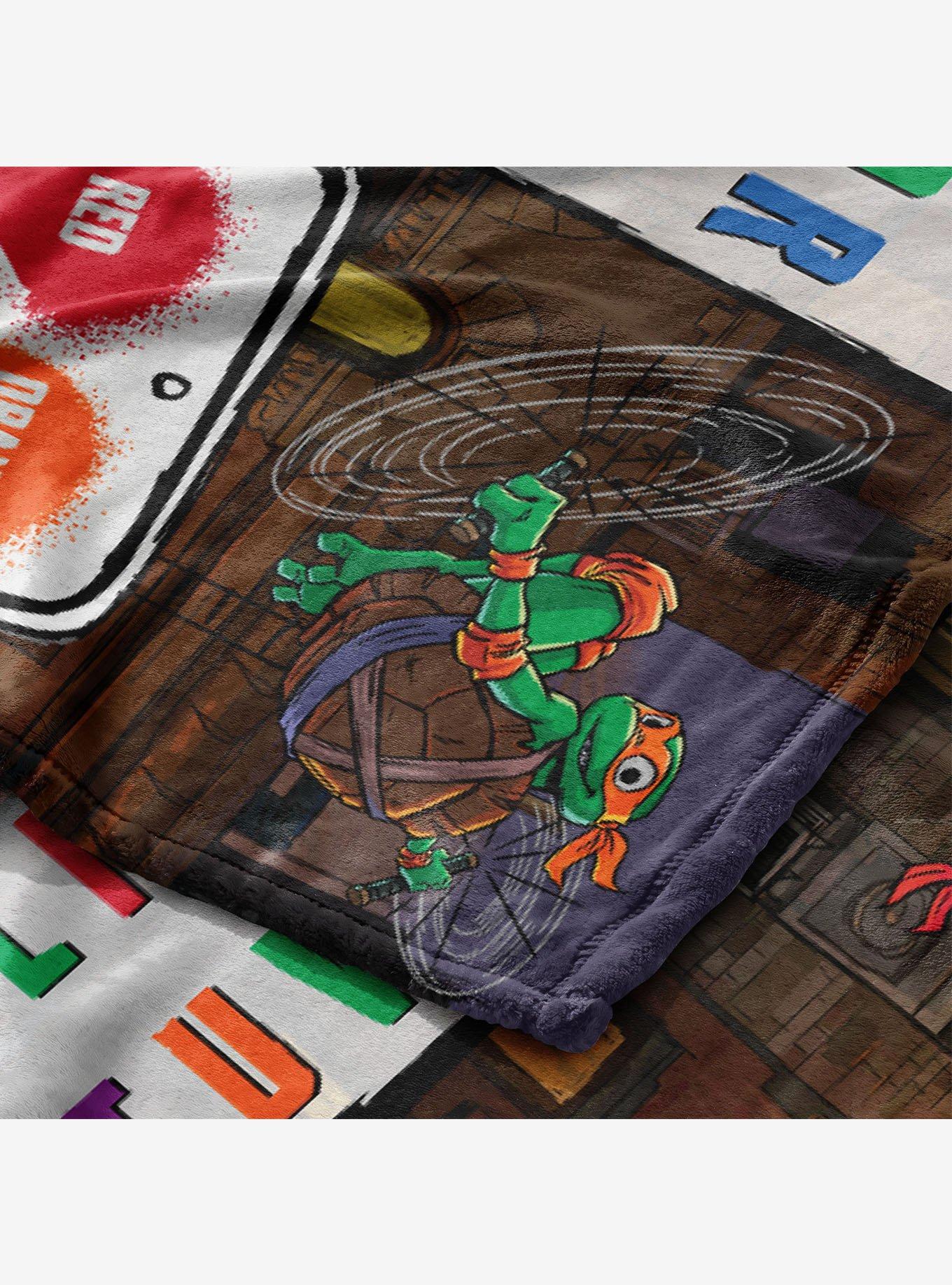 Teenage Mutant Ninja Turtles Learning Is Rad 50x60" Silk Touch Throw Blanket, , alternate - view 5