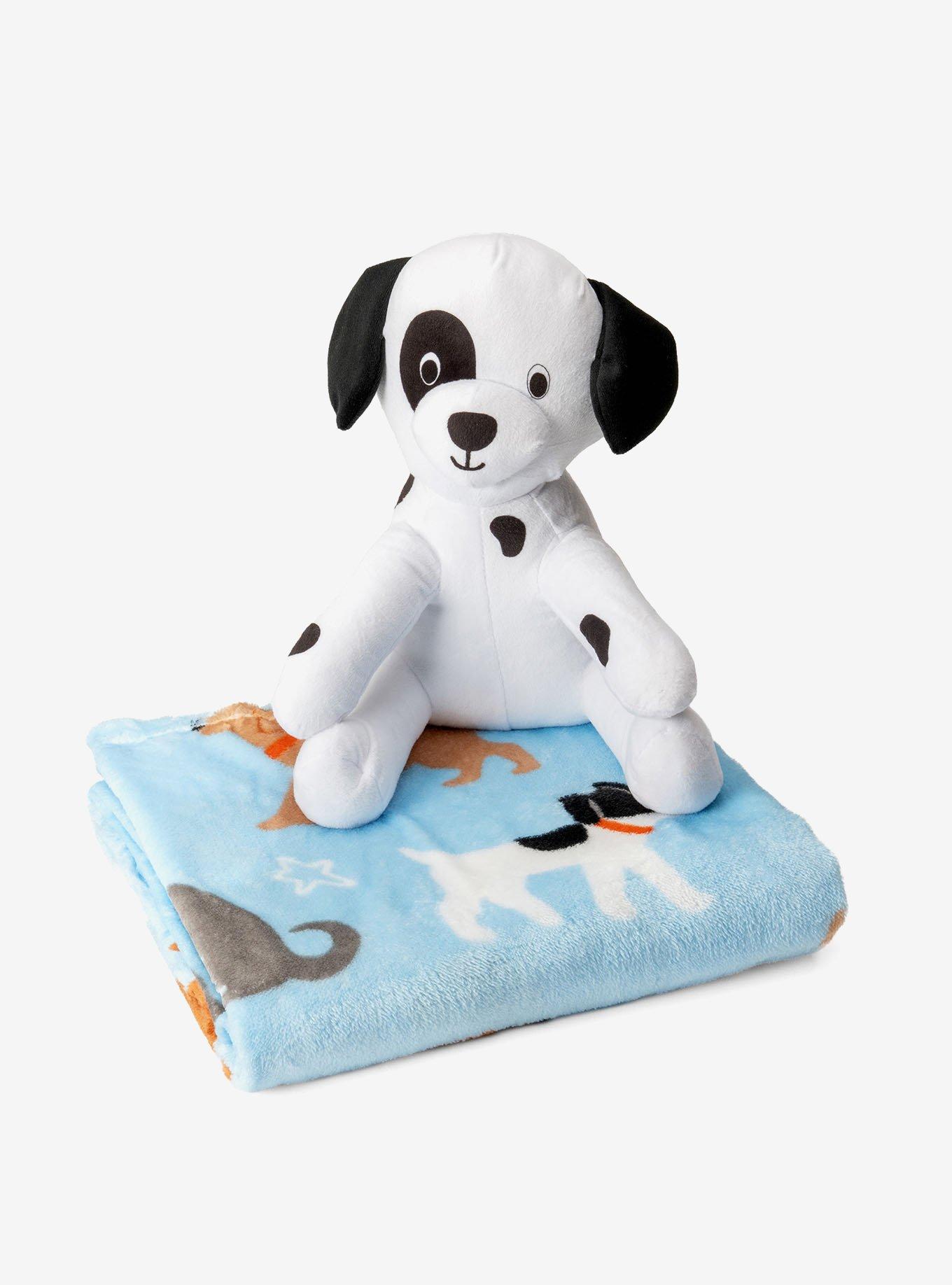 Rollee Pollee Dog Run Silk Touch Throw Blanket With Hugger, , alternate - view 3