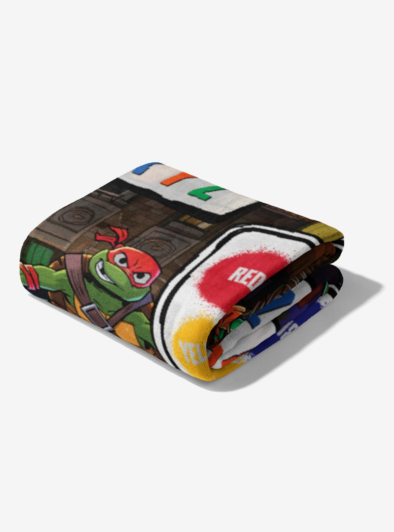 Teenage Mutant Ninja Turtles Learning Is Rad 60x80" Silk Touch Throw Blanket, , alternate - view 3
