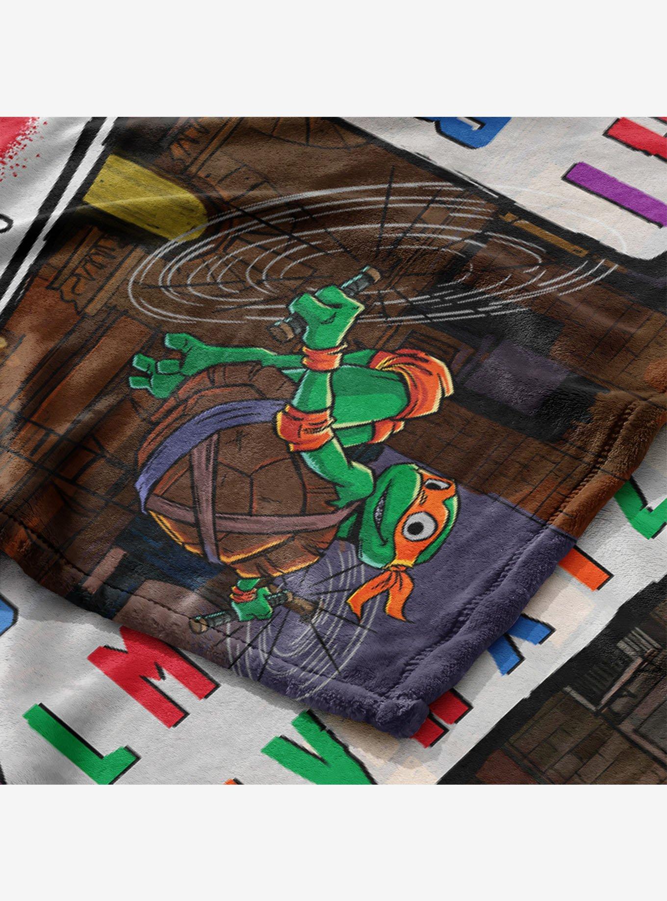 Teenage Mutant Ninja Turtles Learning Is Rad 60x80" Silk Touch Throw Blanket, , alternate - view 4