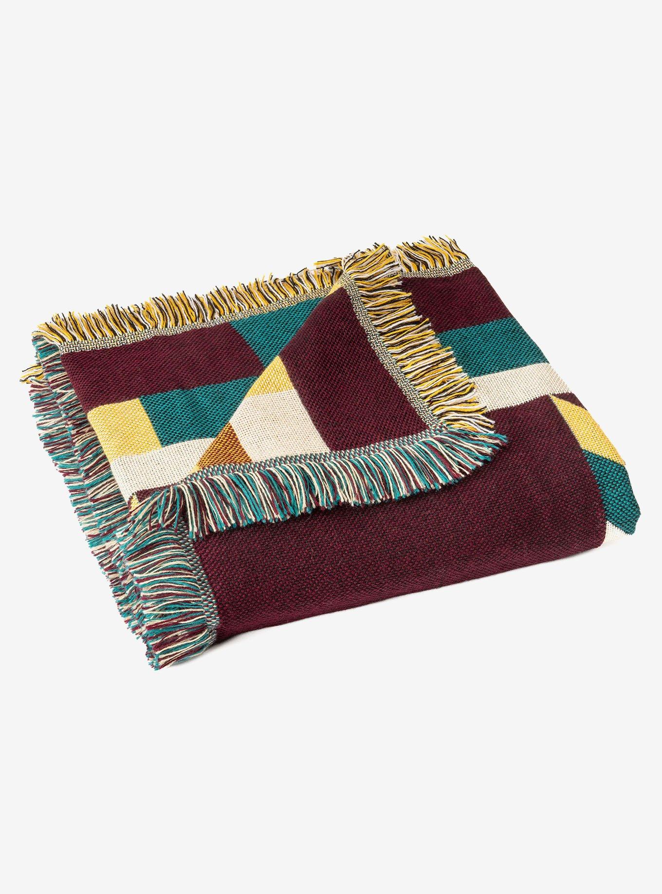 Barn Quilt Jacquard Tapestry Throw Blanket, , alternate - view 4