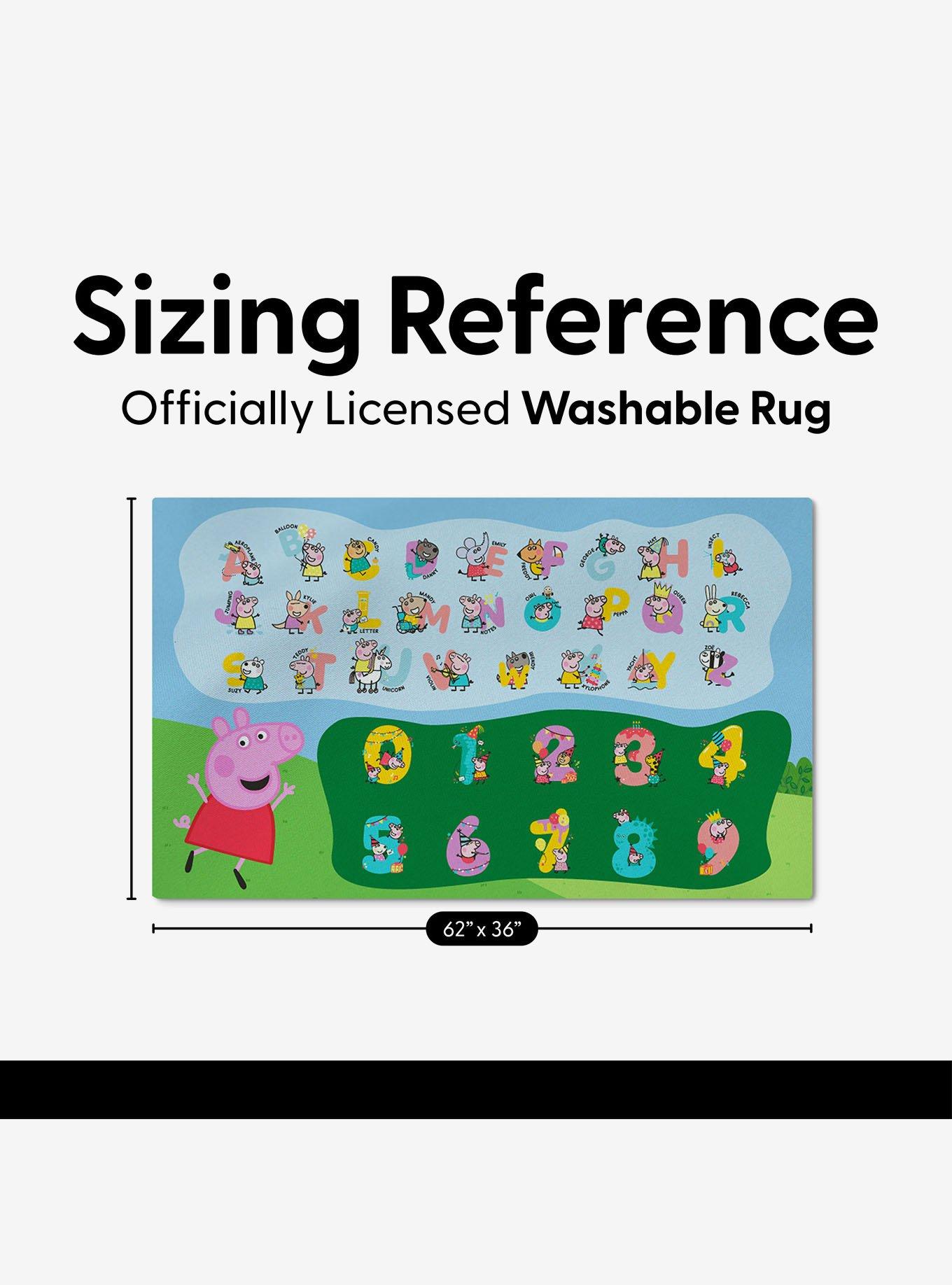 Peppa Pig Peppa Learns Washable Rug, , alternate - view 5